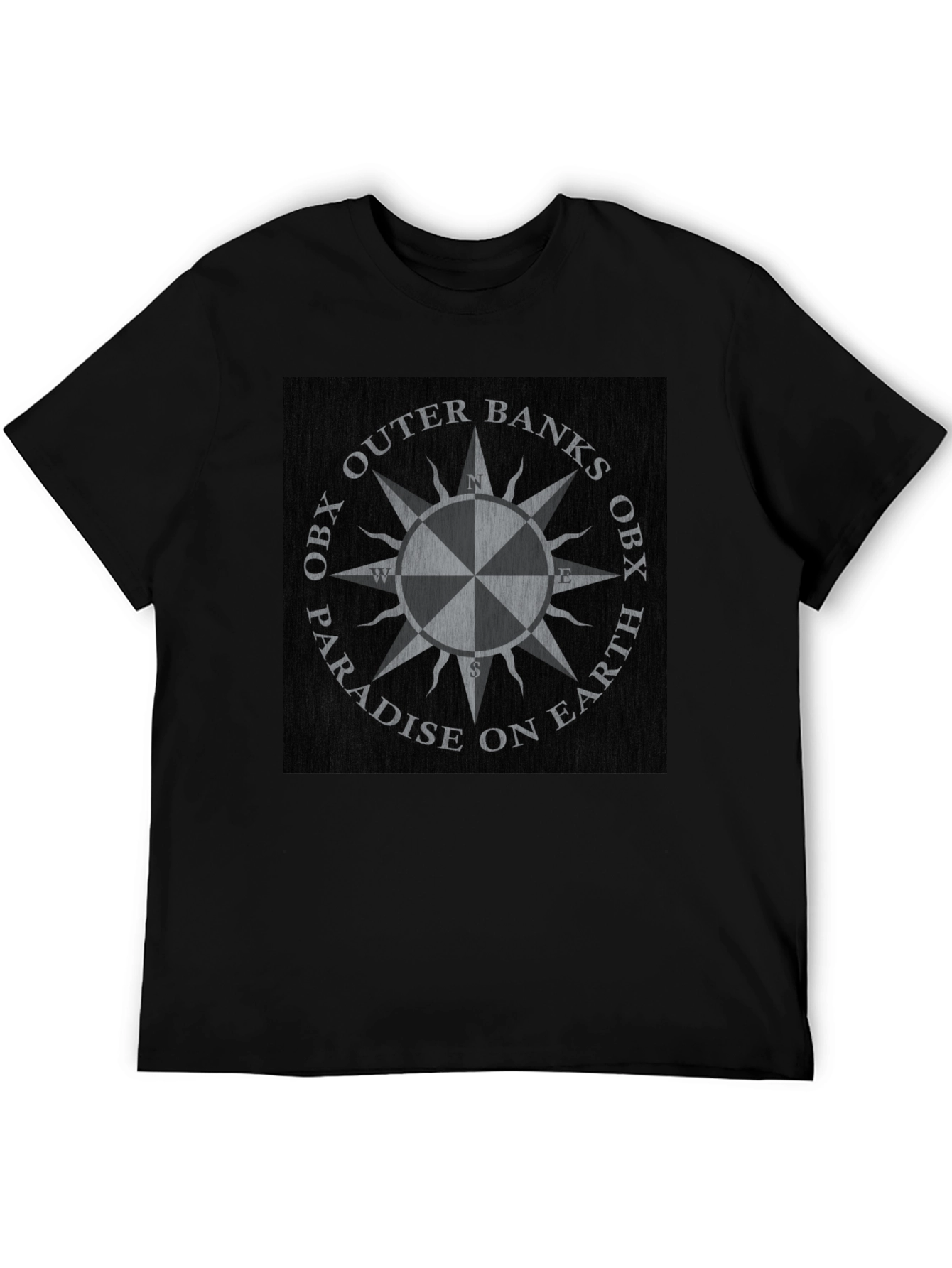 Outer Banks Compass T-Shirt - Paradise on Earth OBX