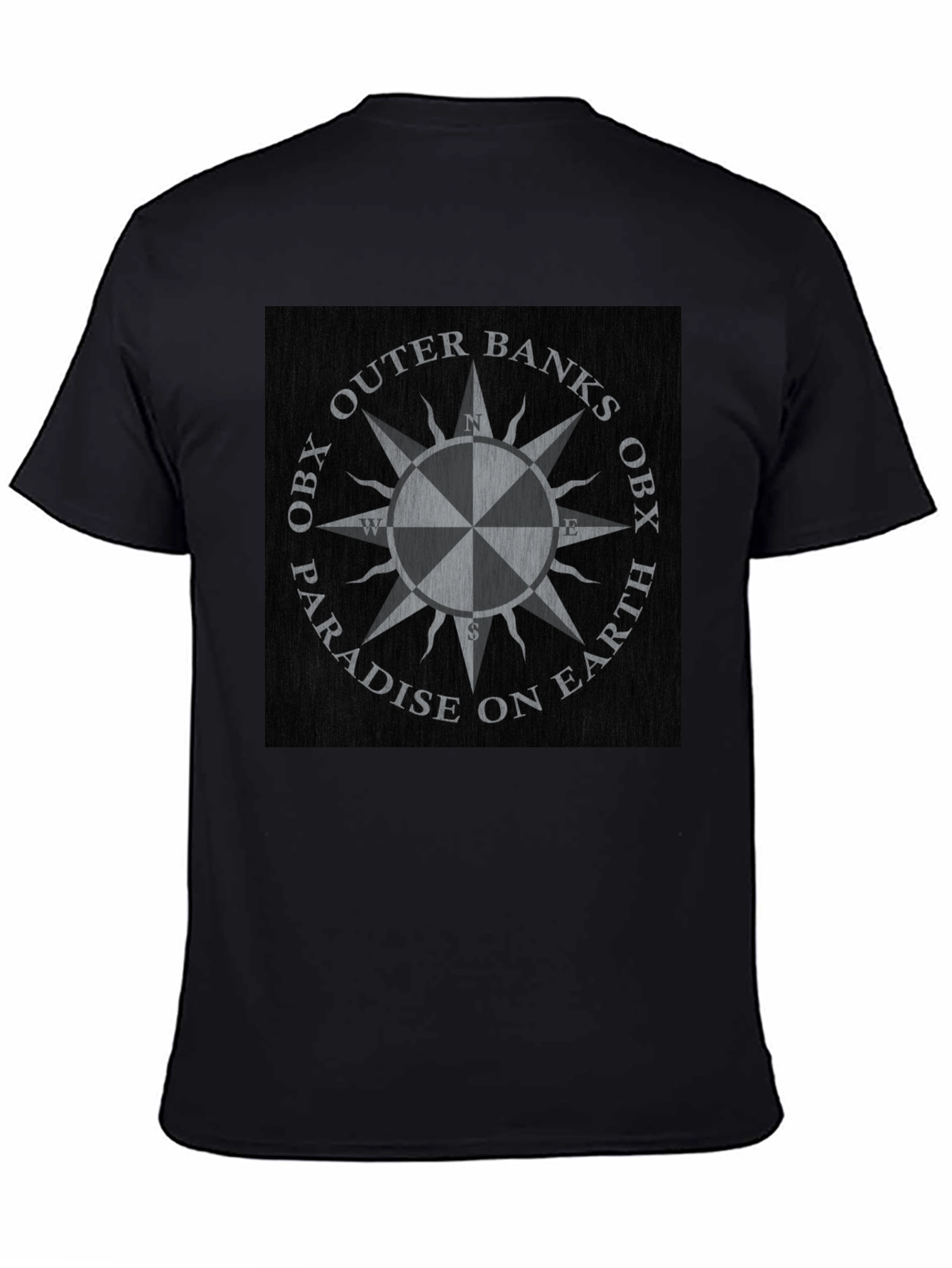 Outer Banks Compass T-Shirt - Paradise on Earth OBX