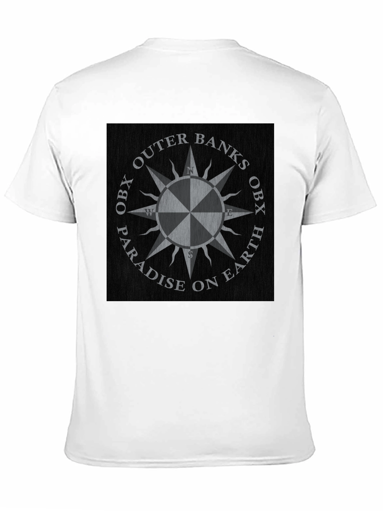 Outer Banks Compass T-Shirt - Paradise on Earth OBX