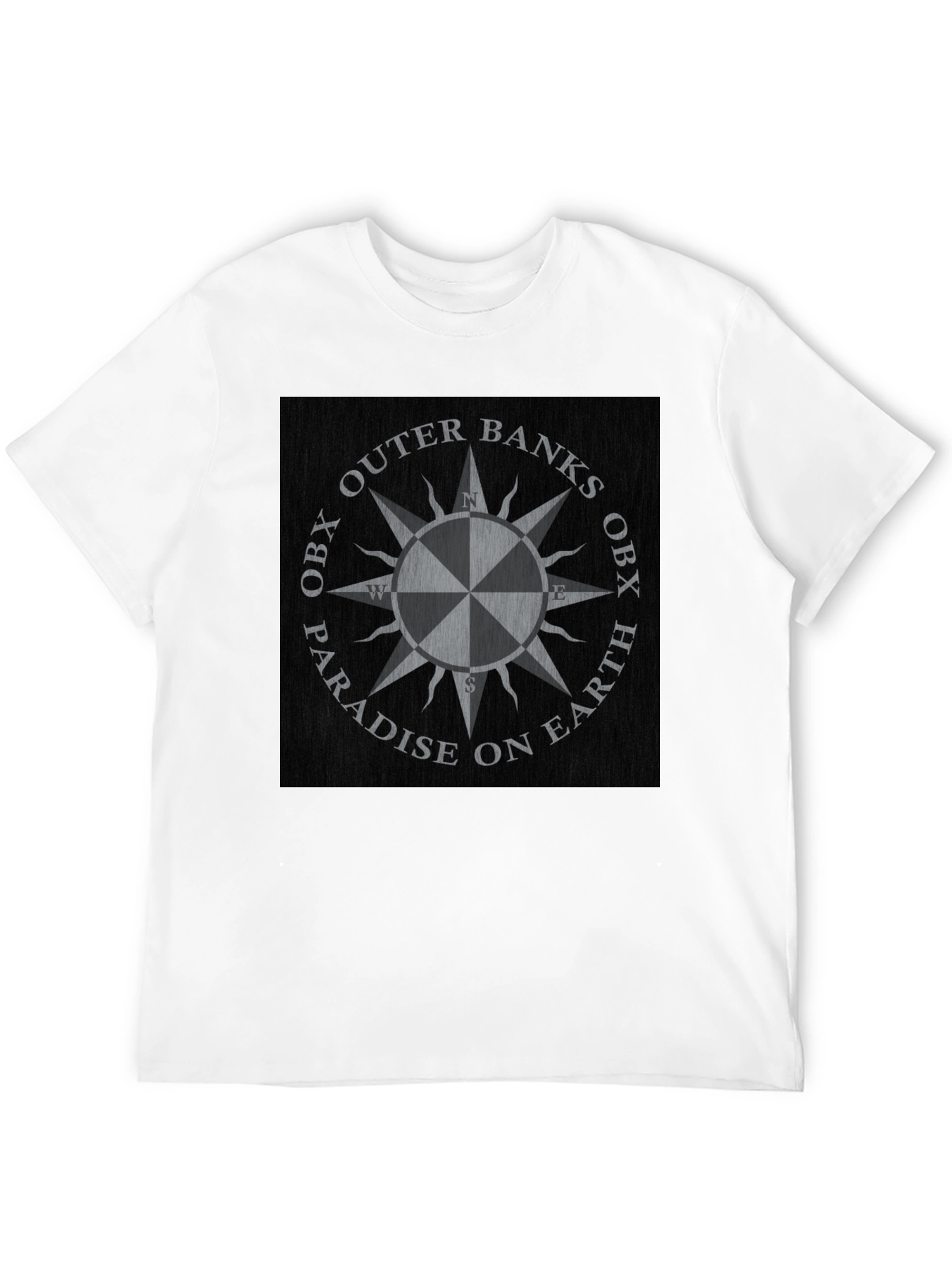 Outer Banks Compass T-Shirt - Paradise on Earth OBX