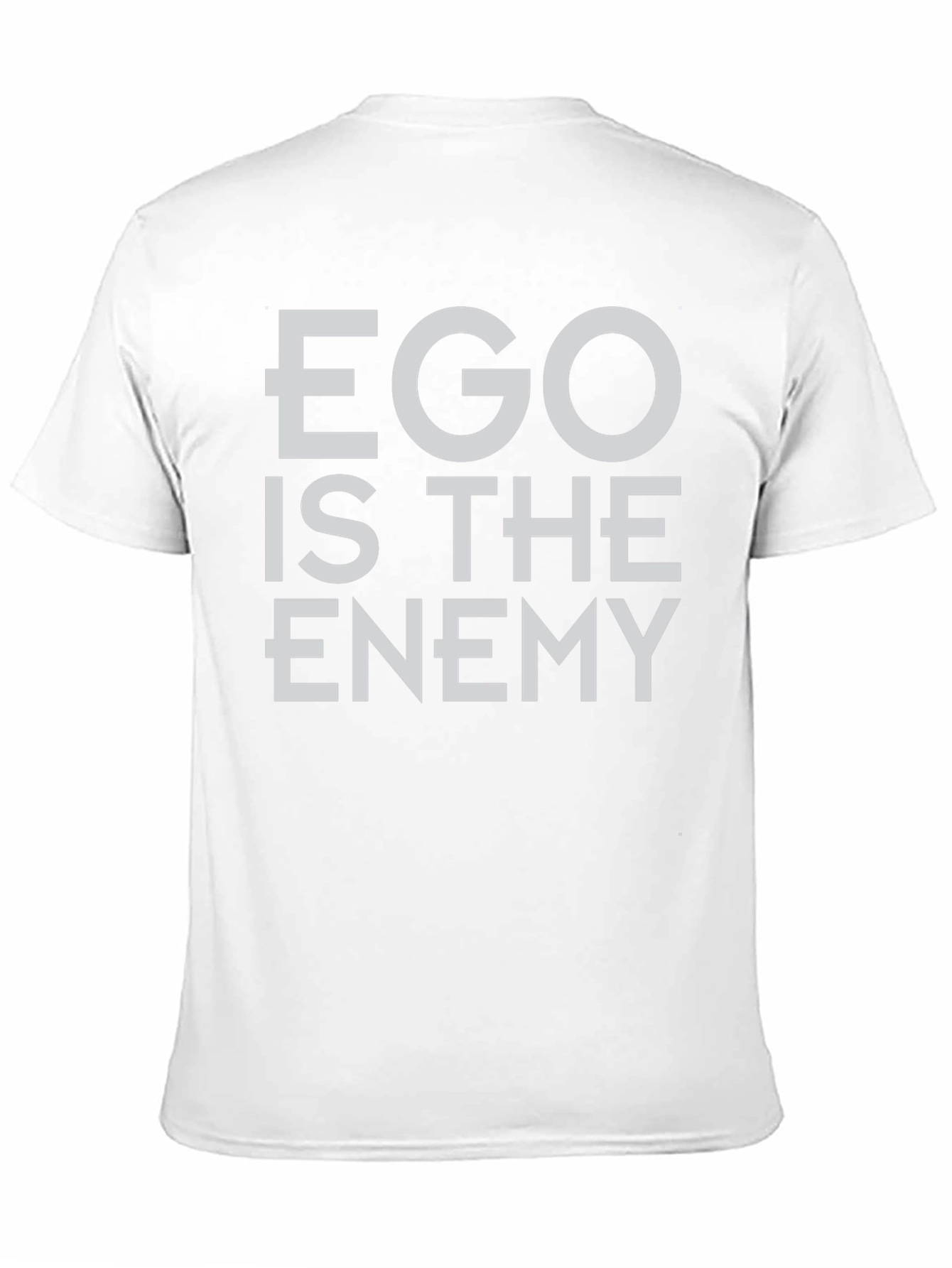 Ego Is The Enemy Graphic Tee - Black