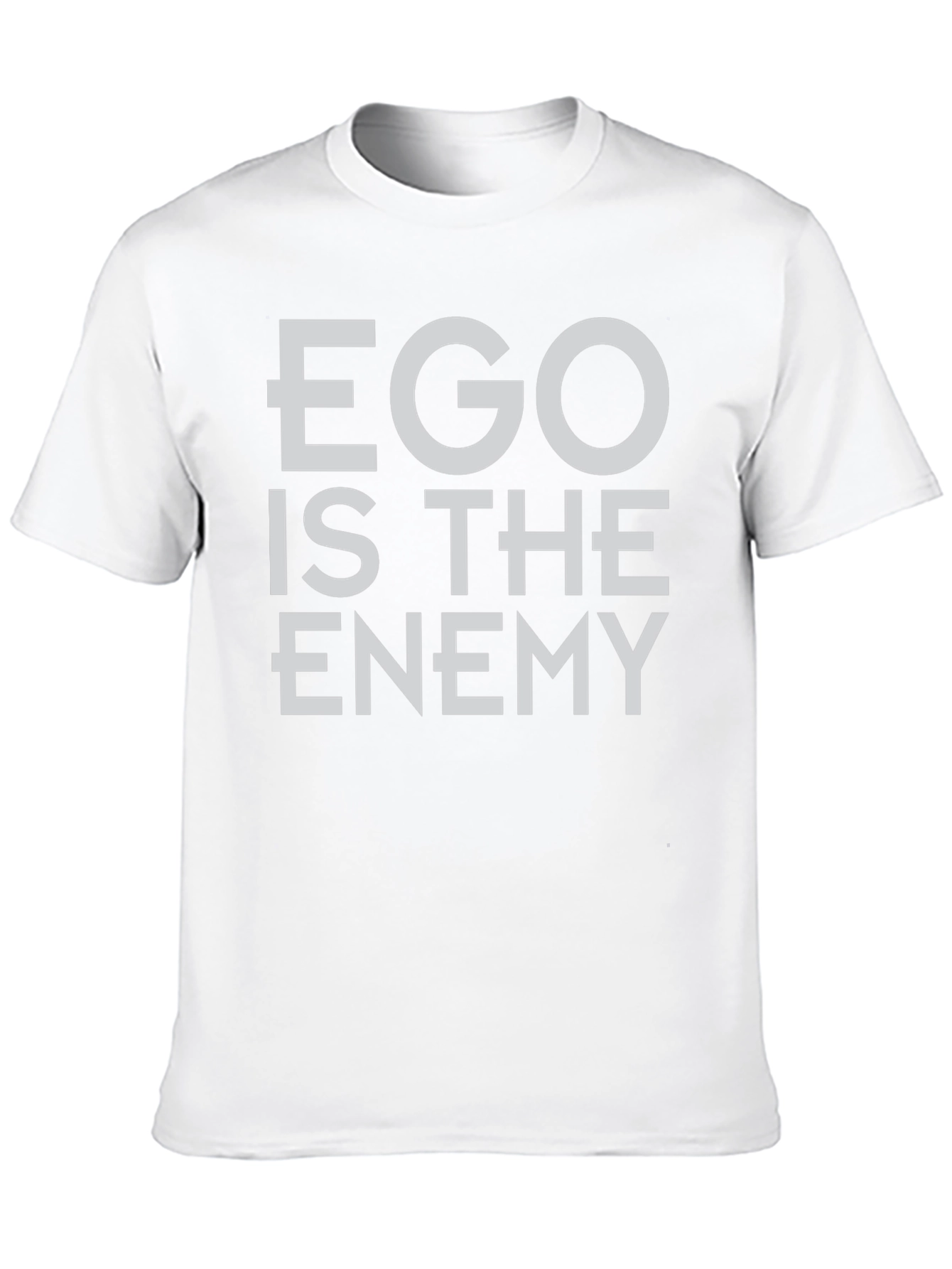 Ego Is The Enemy Graphic Tee - Black