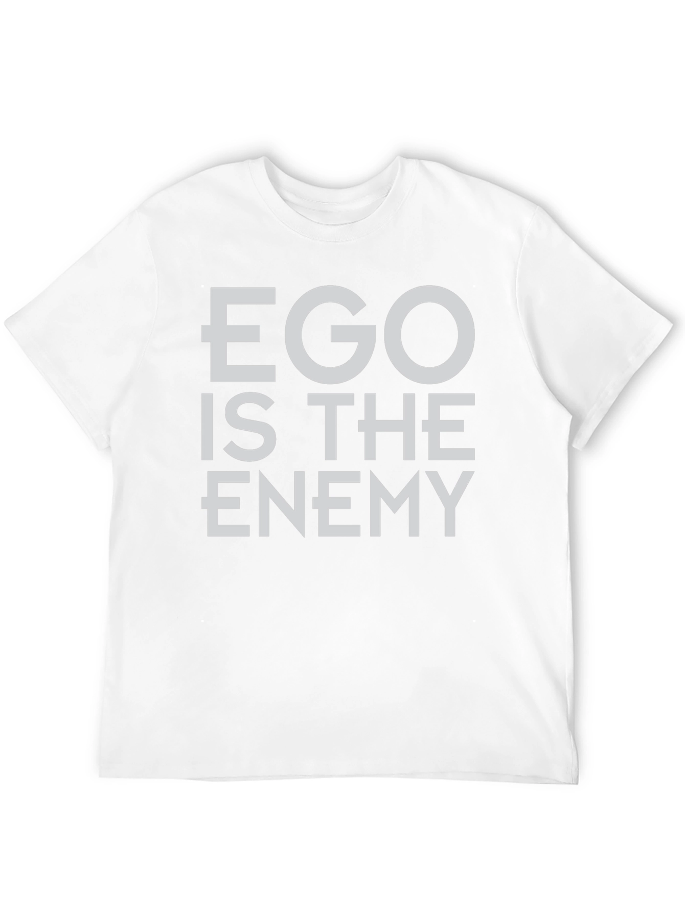 Ego Is The Enemy Graphic Tee - Black