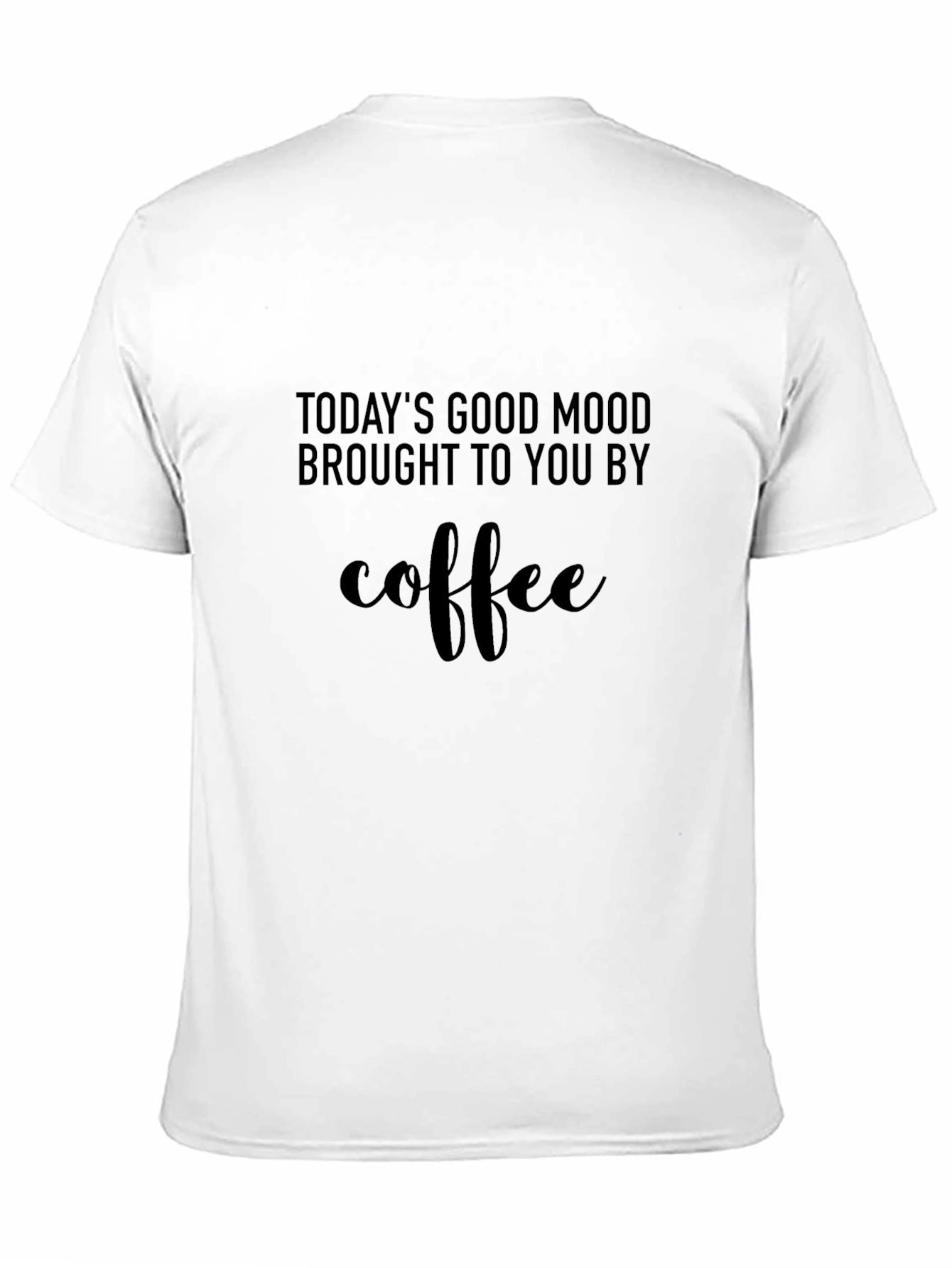 Coffee Mood T-Shirt - Black Graphic Tee