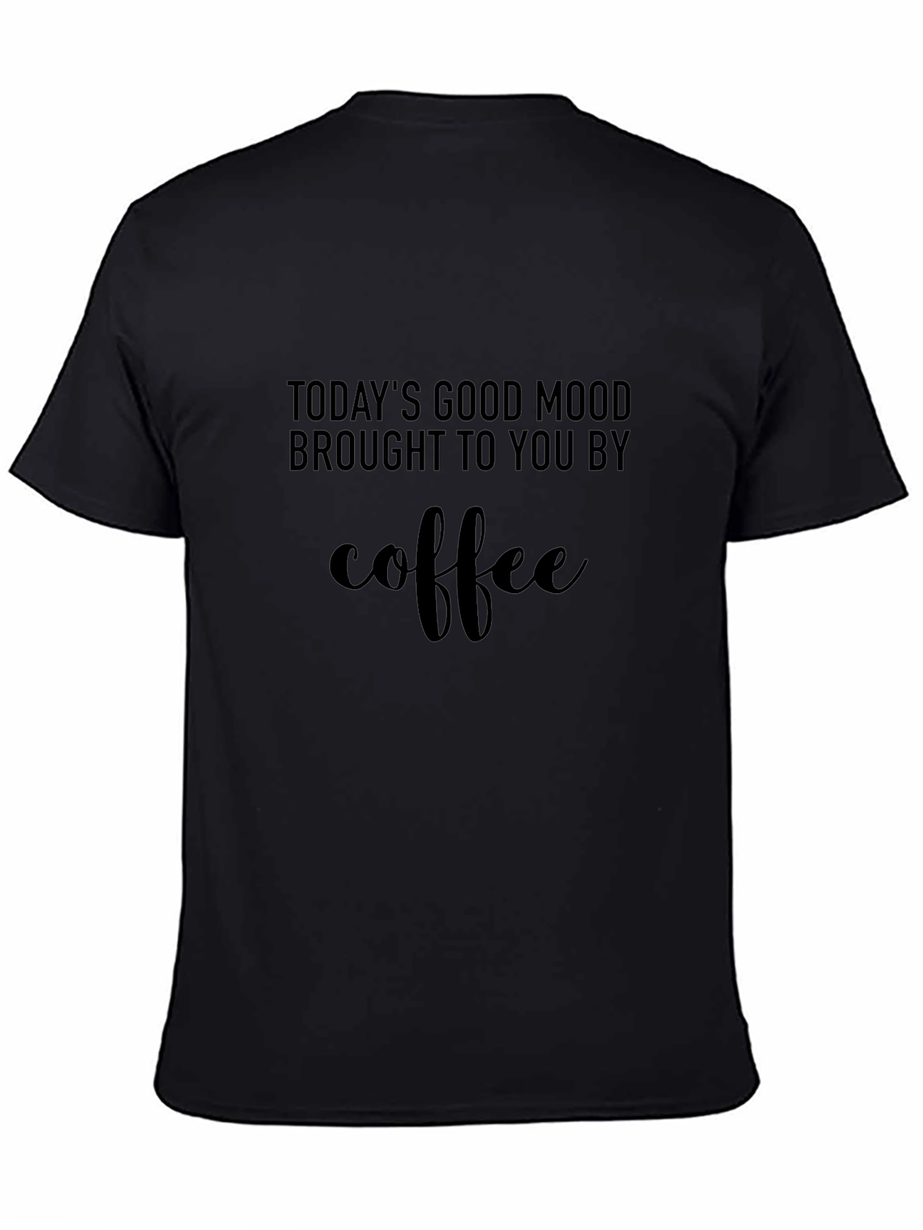 Coffee Mood T-Shirt - Black Graphic Tee