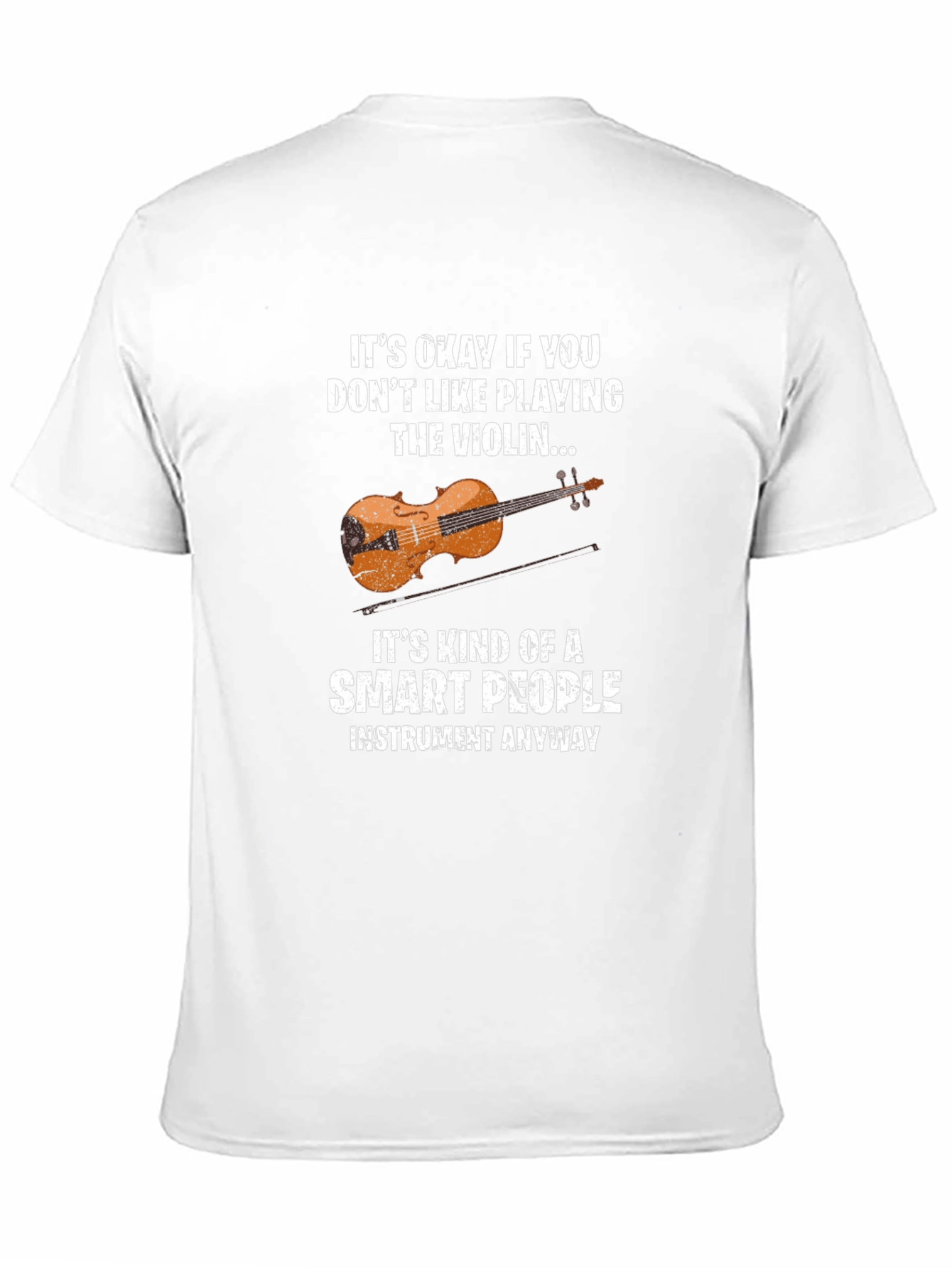 Smart People Violin Player T-Shirt