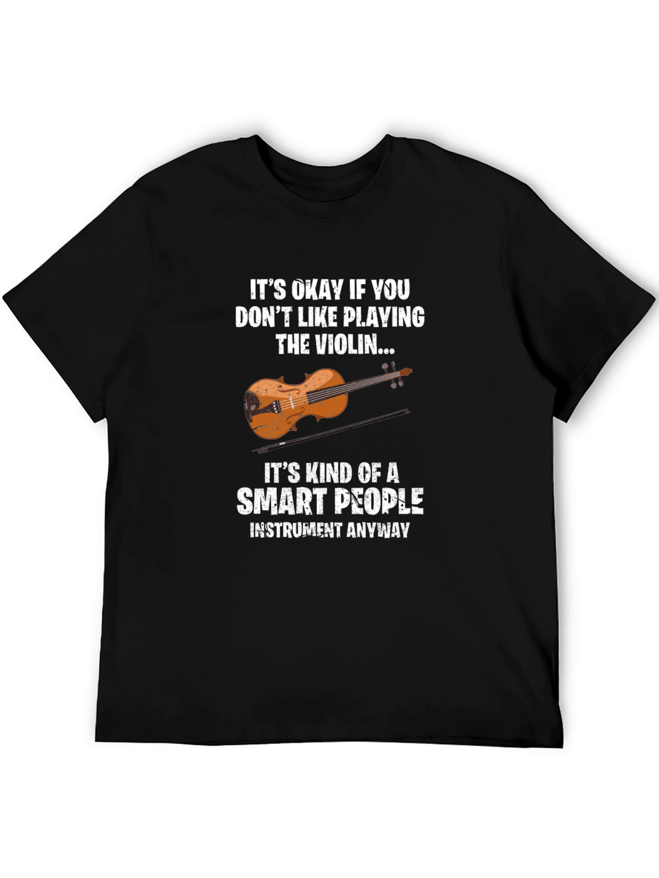 Smart People Violin Player T-Shirt