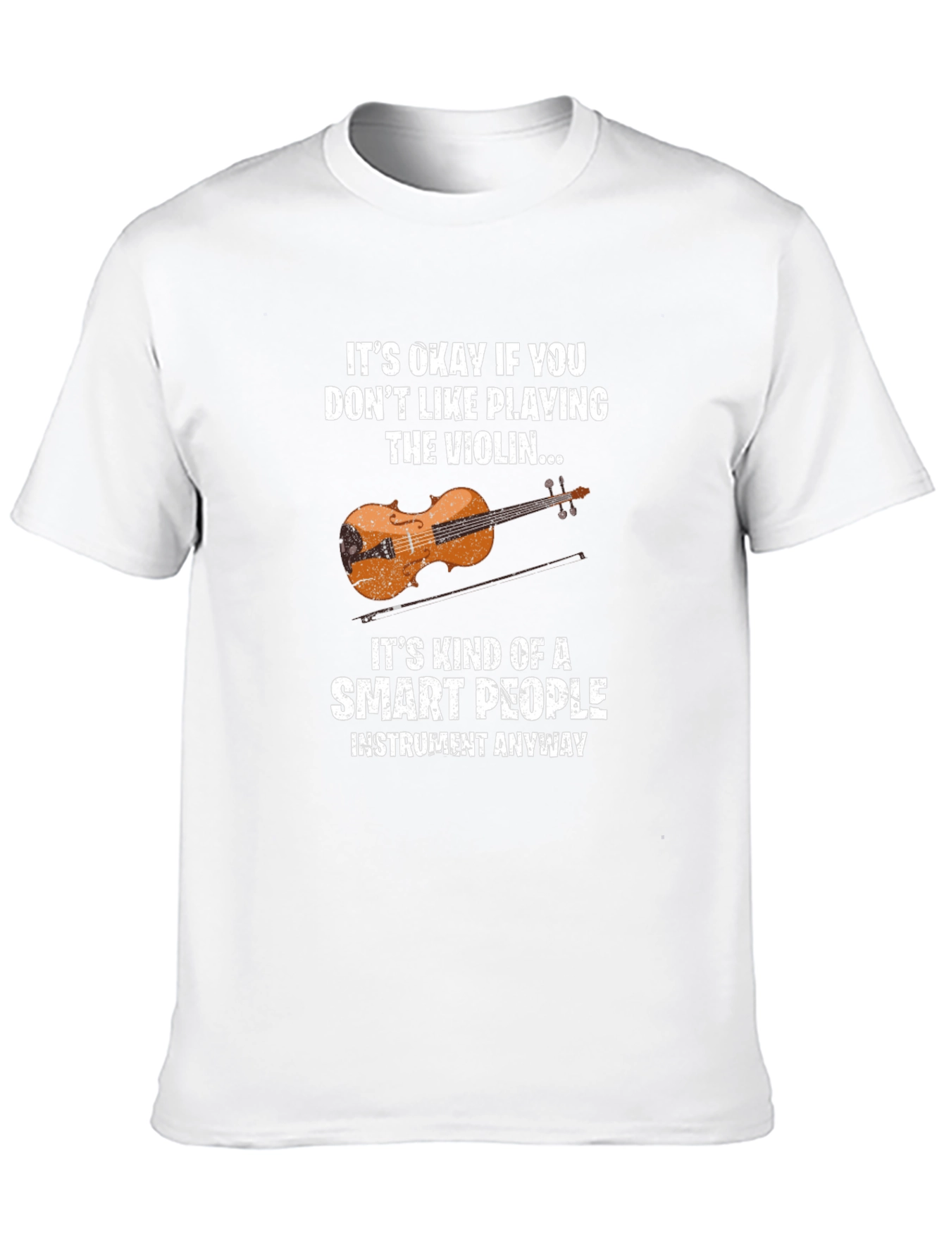 Smart People Violin Player T-Shirt