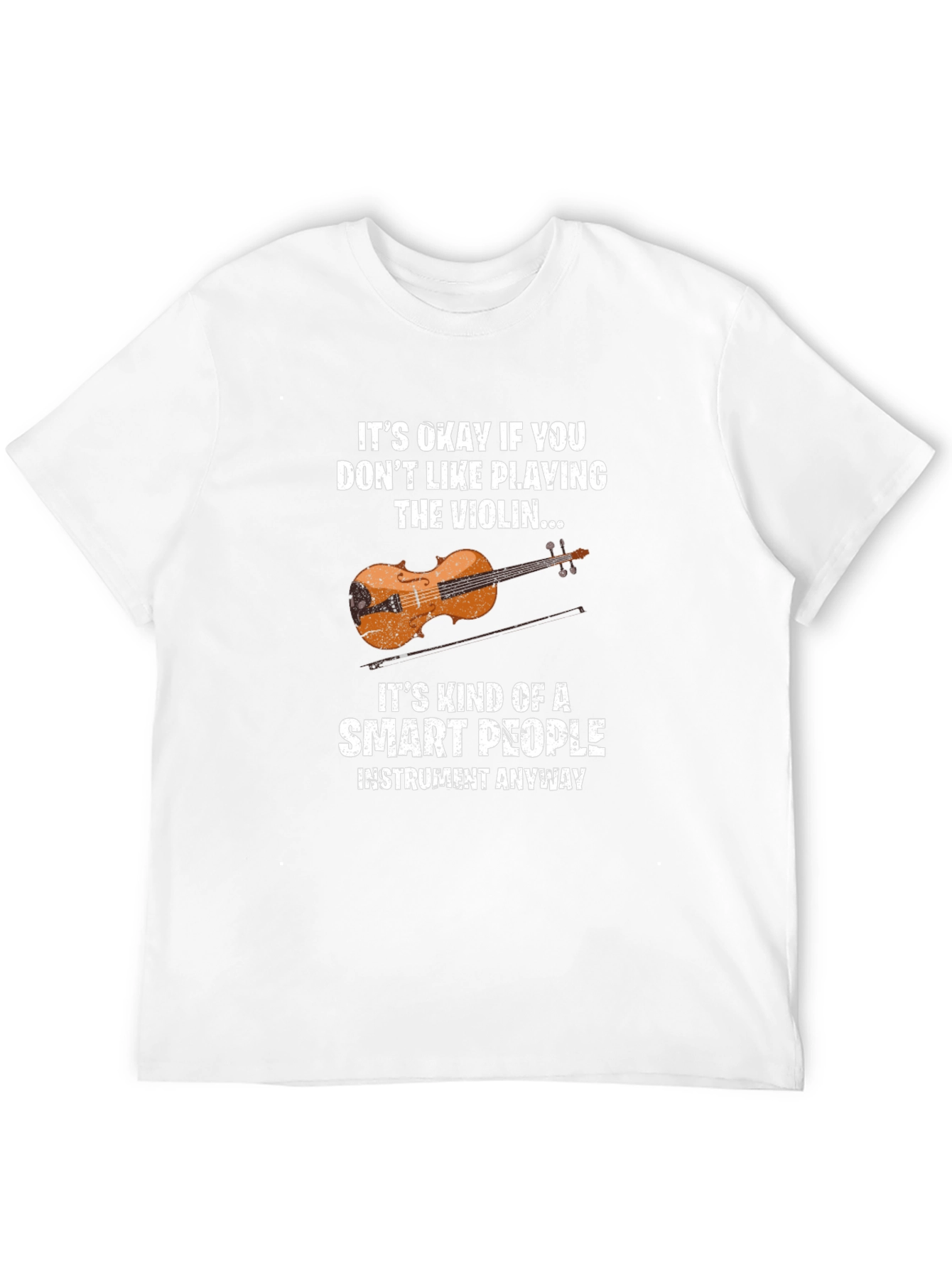 Smart People Violin Player T-Shirt