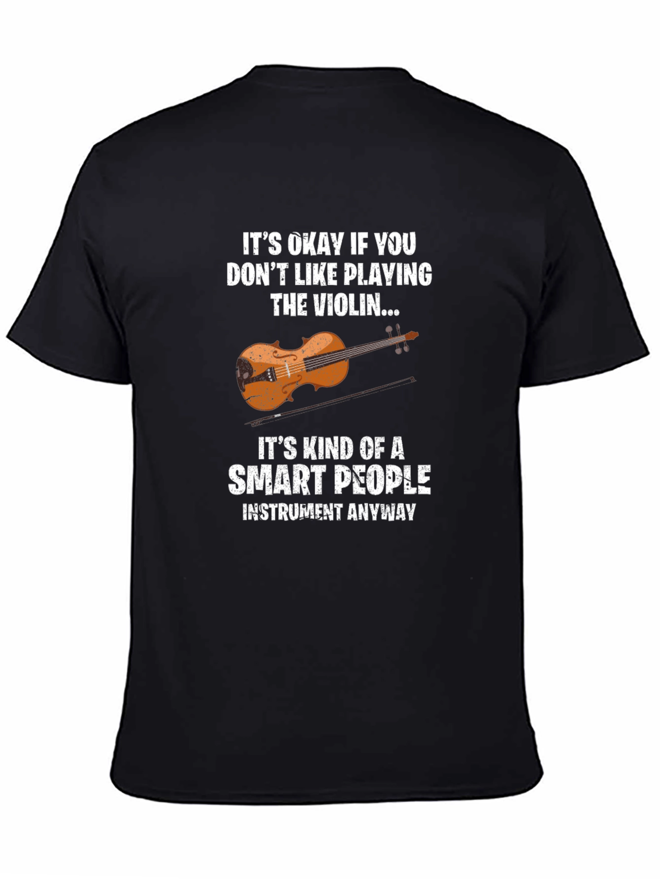 Smart People Violin Player T-Shirt
