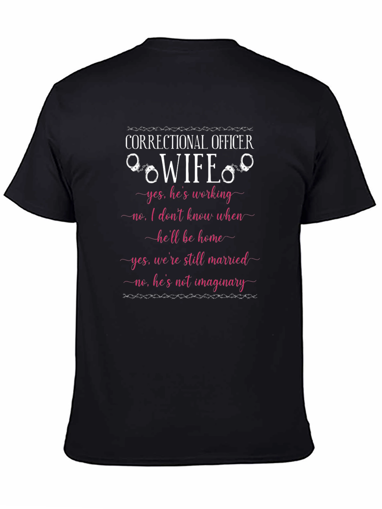 Correctional Officer Wife T-Shirt