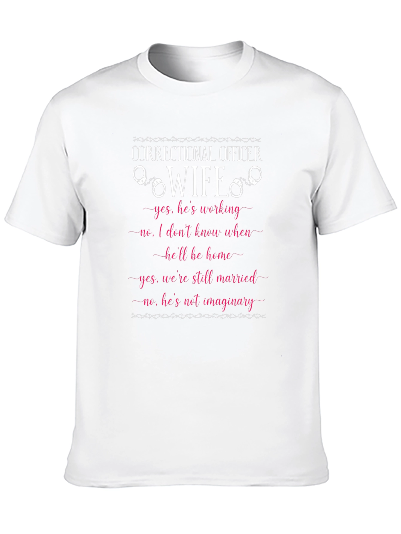 Correctional Officer Wife T-Shirt