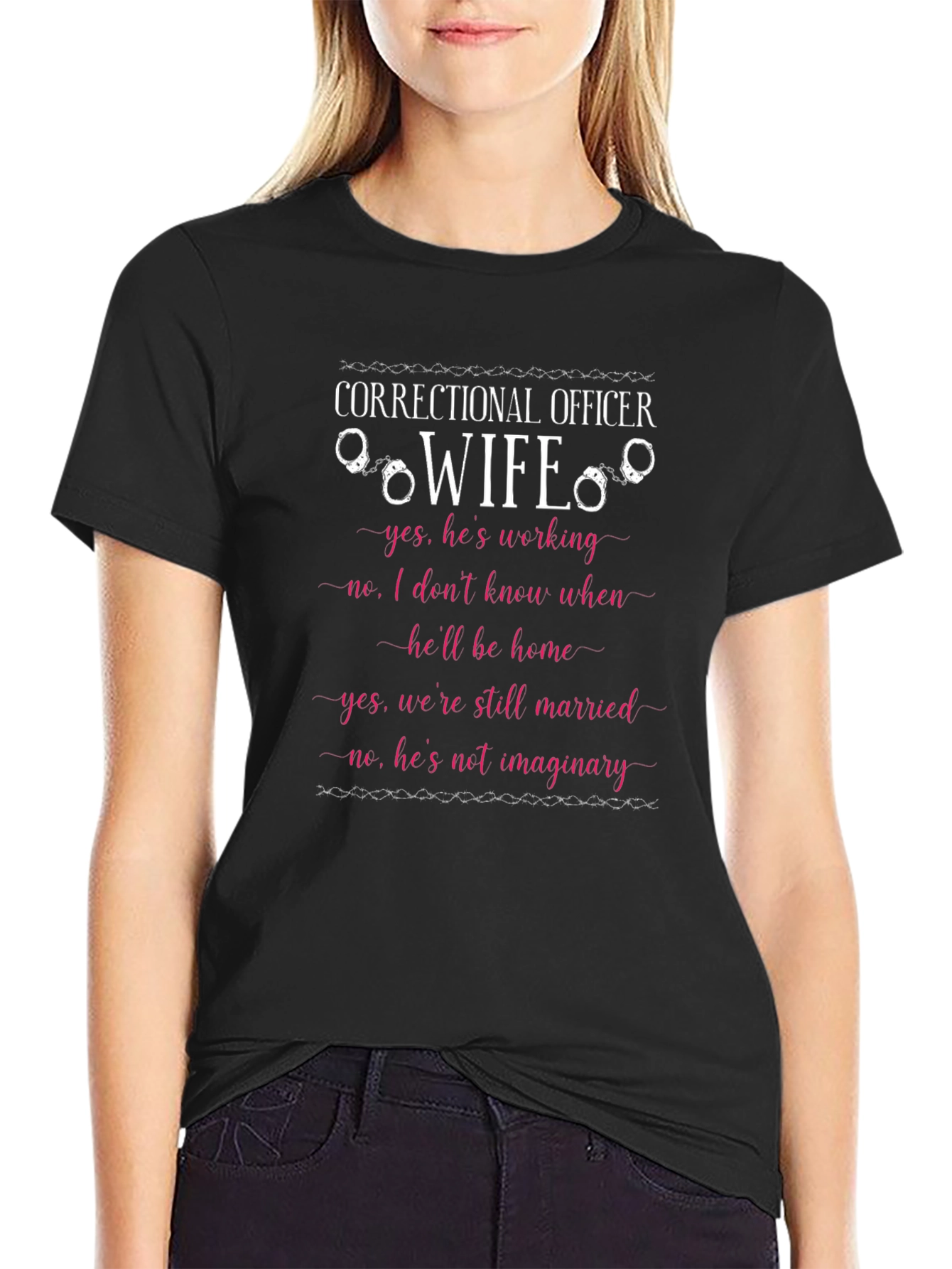Correctional Officer Wife T-Shirt