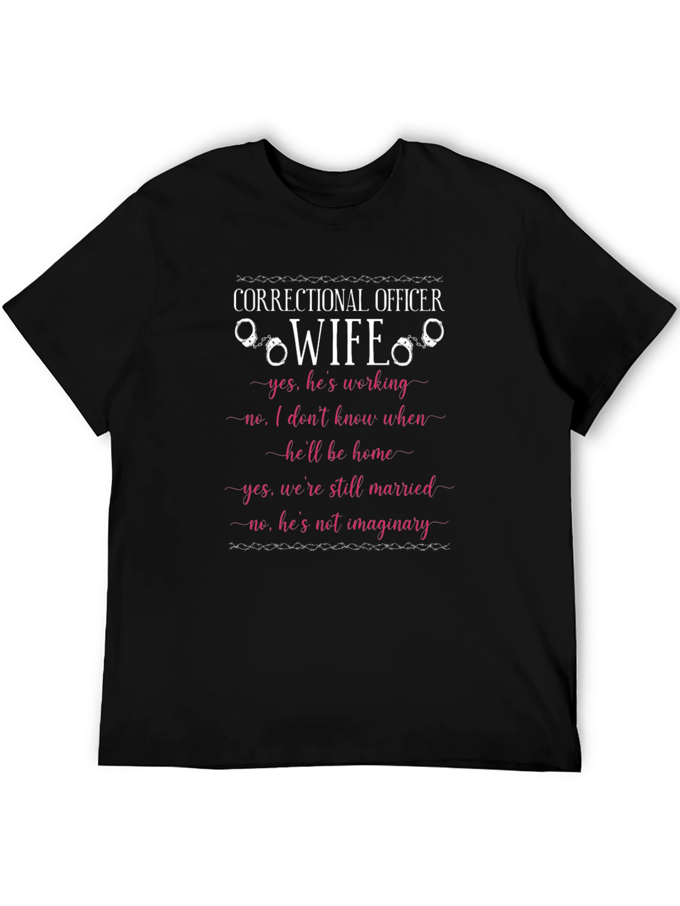 Correctional Officer Wife T-Shirt