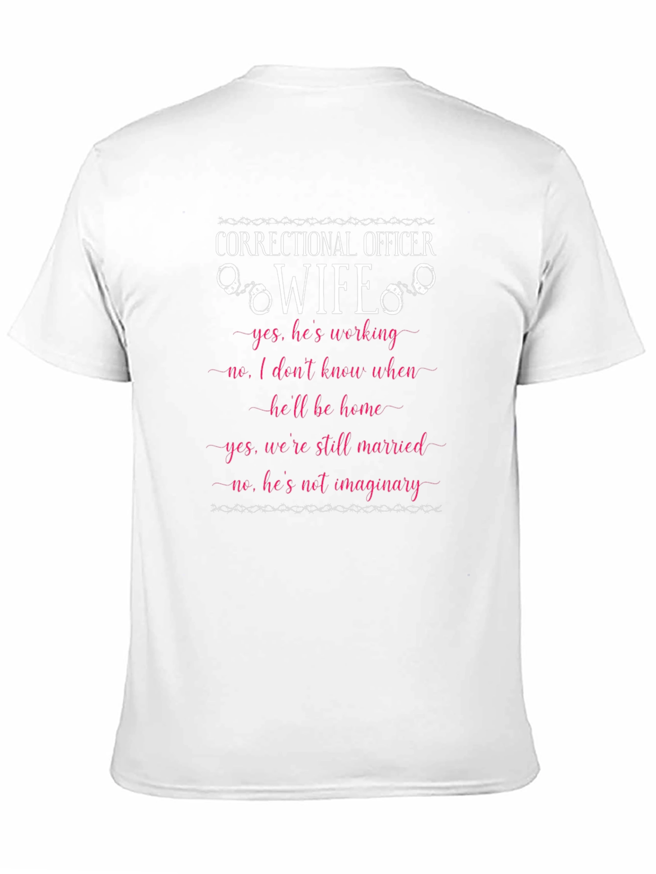 Correctional Officer Wife T-Shirt