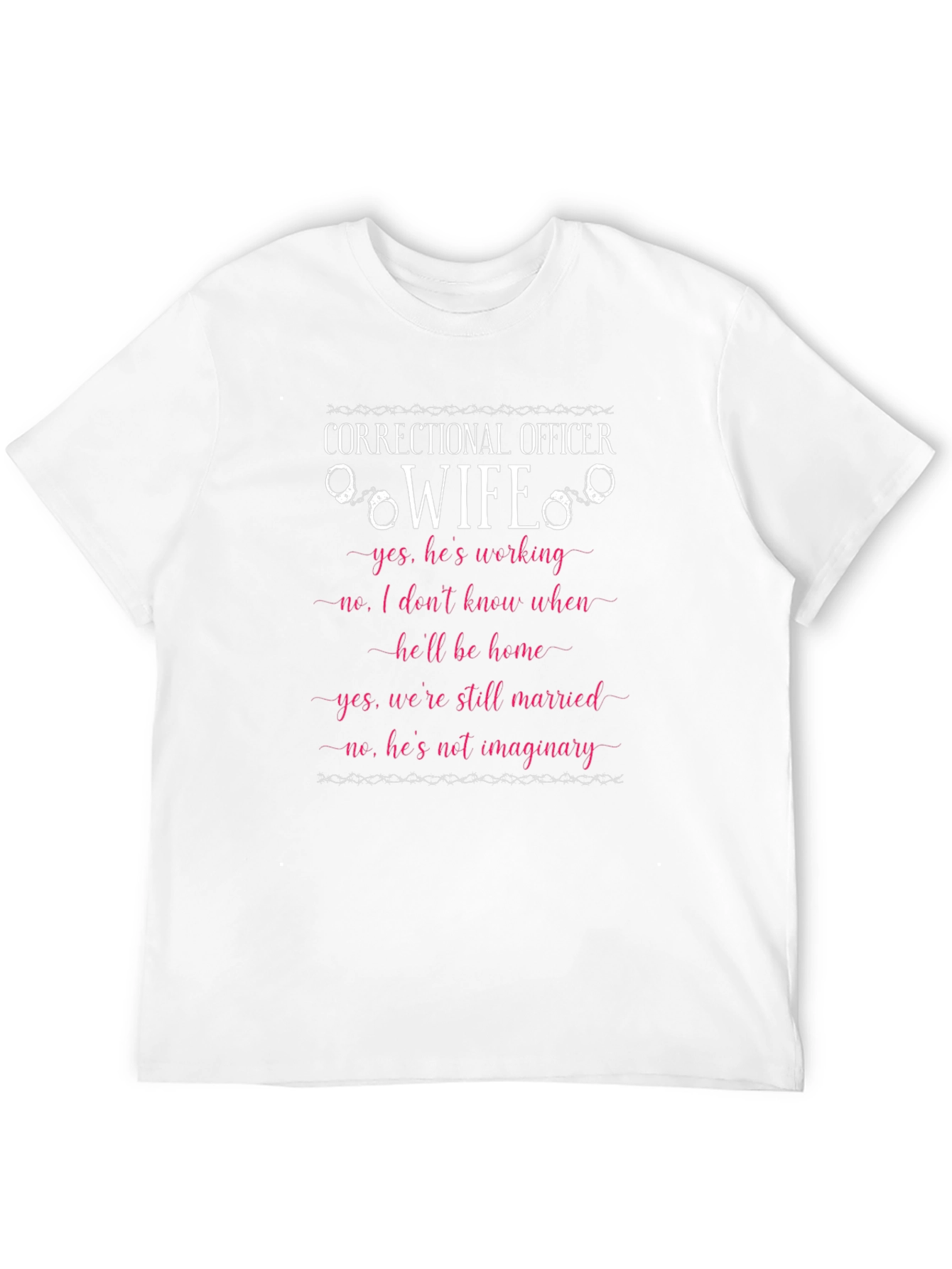 Correctional Officer Wife T-Shirt