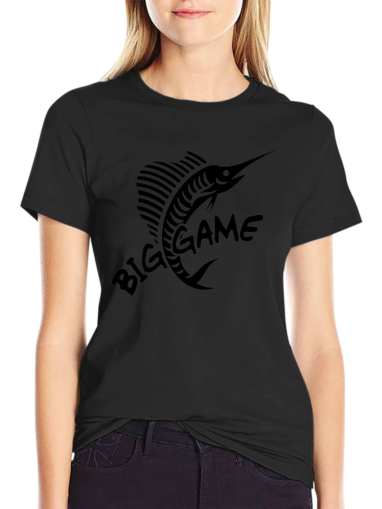 Big Game Fishing T-Shirt - Classic Angler Tee