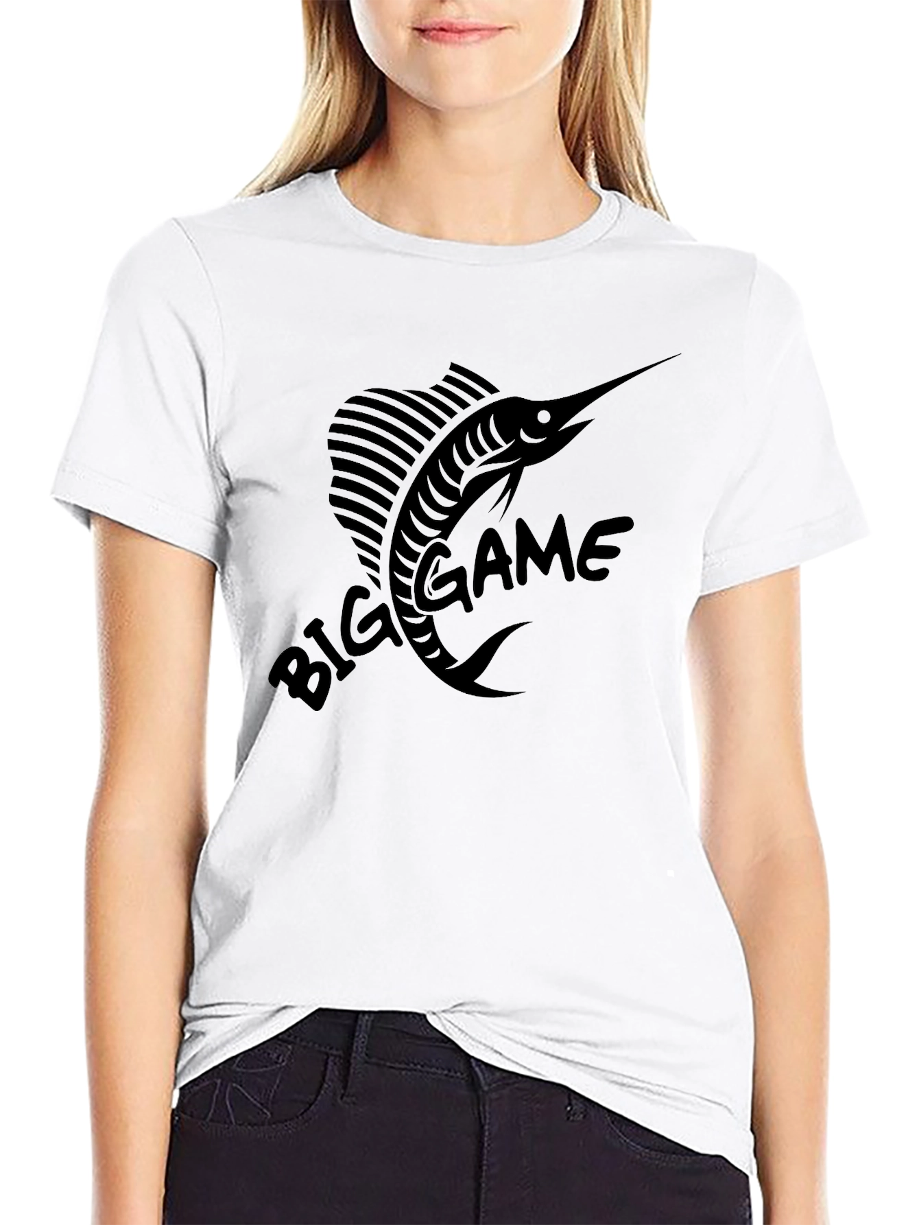 Big Game Fishing T-Shirt - Classic Angler Tee