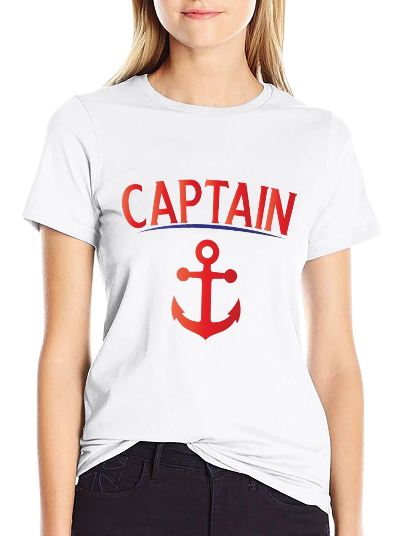 Captain Anchor Graphic T-Shirt