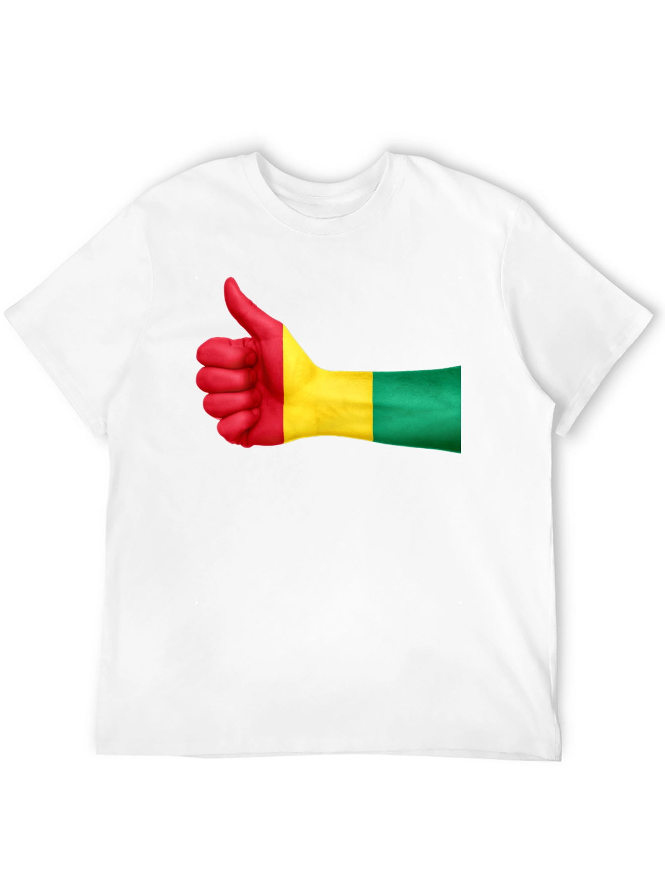 Guinea Flag Thumbs Up Graphic T-Shirt