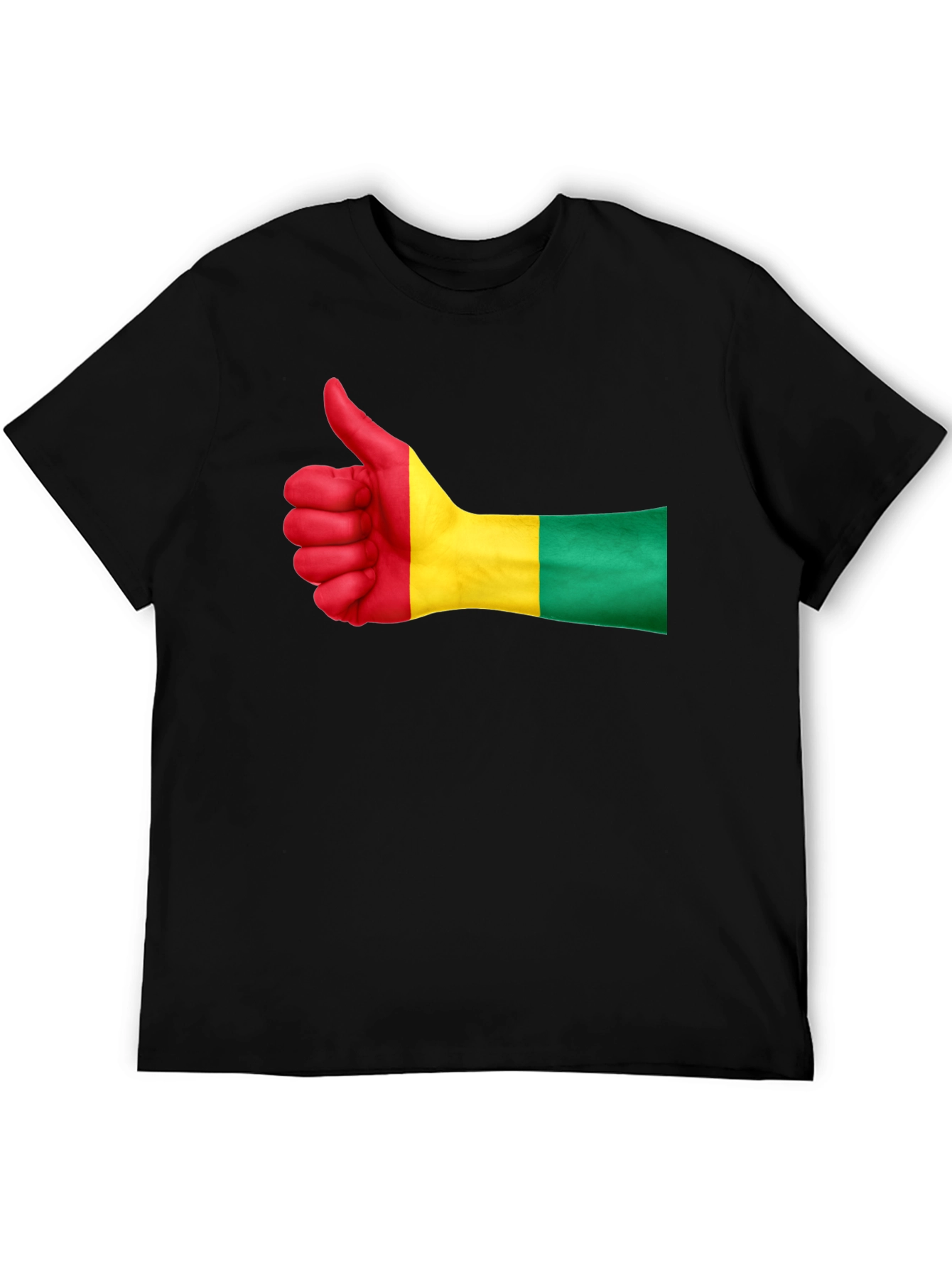 Guinea Flag Thumbs Up Graphic T-Shirt