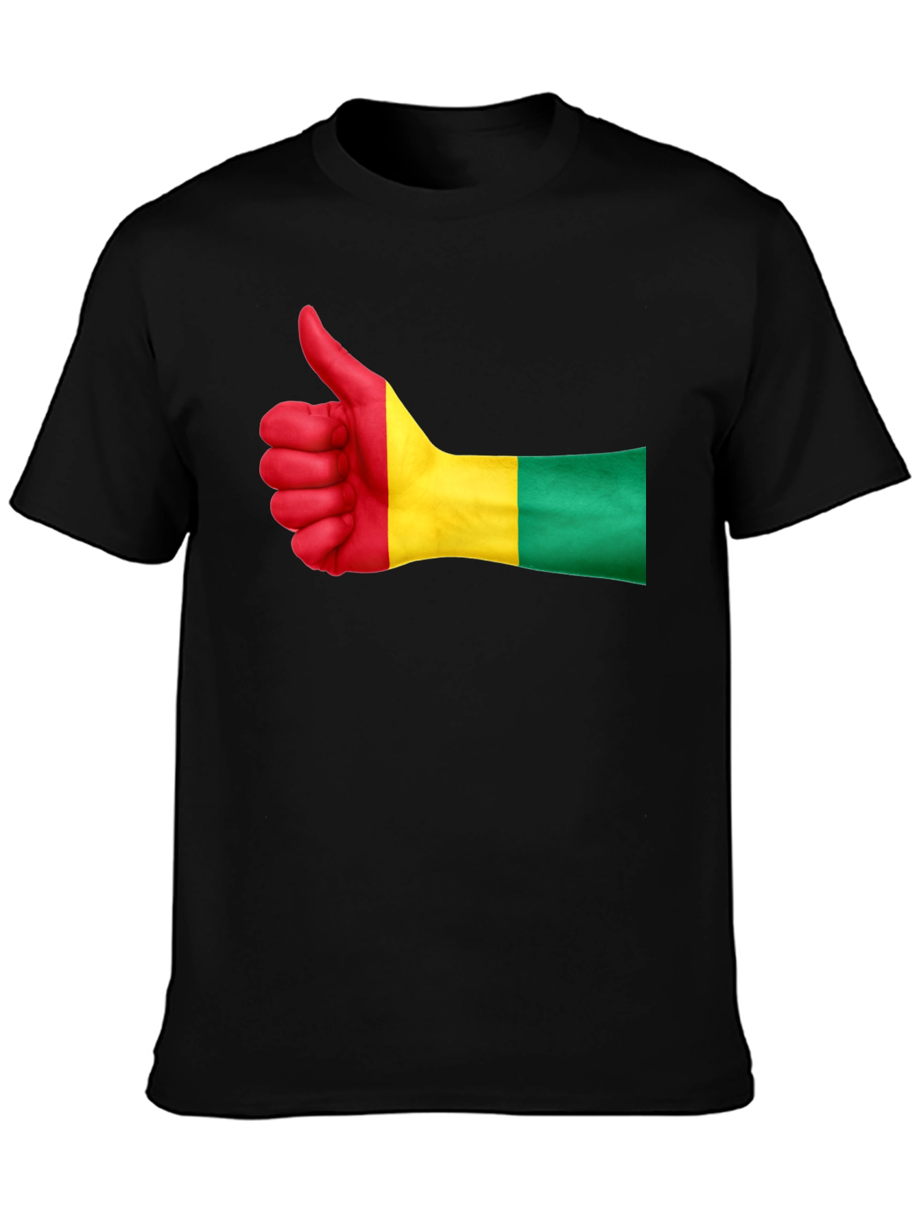 Guinea Flag Thumbs Up Graphic T-Shirt