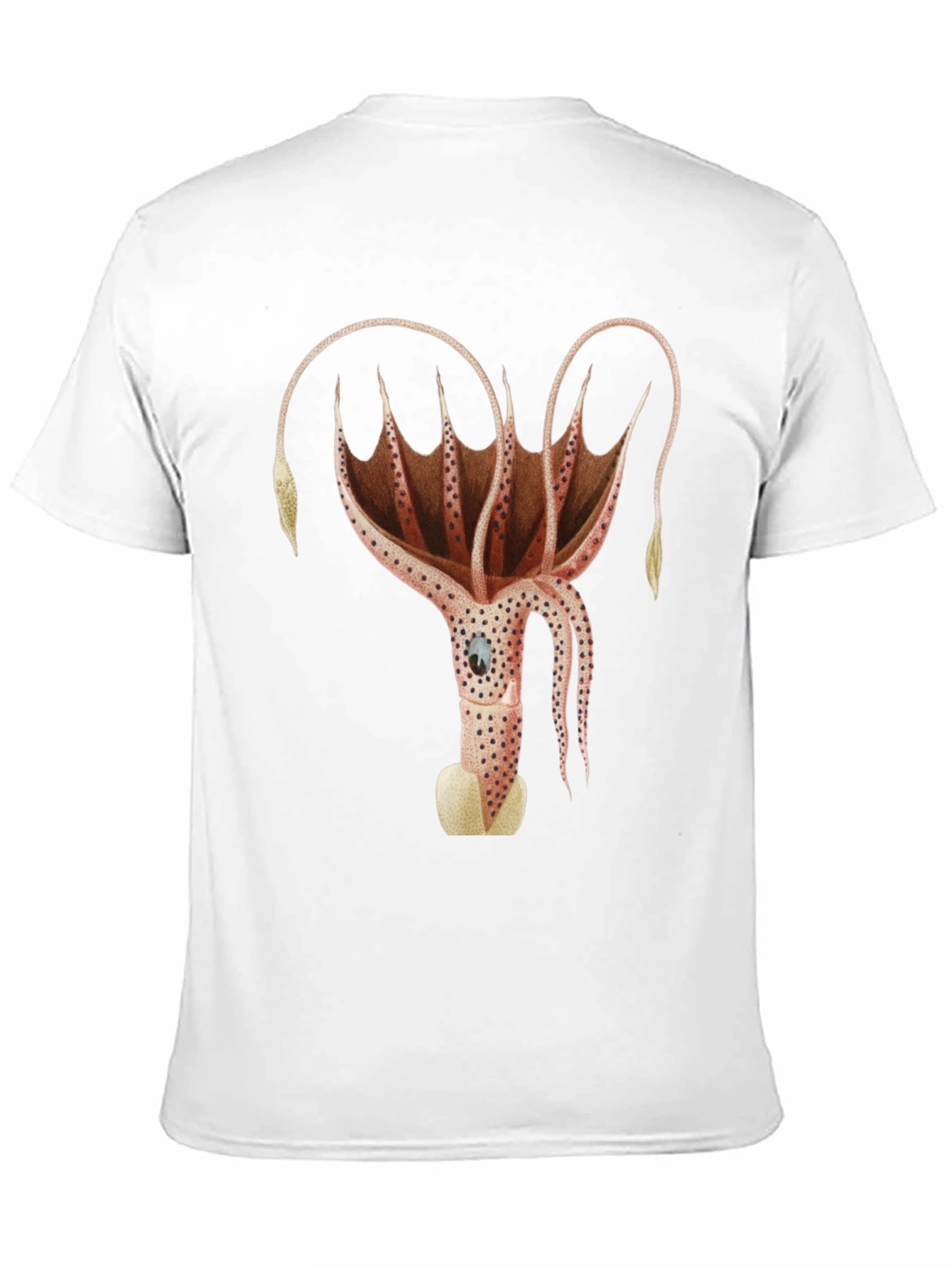 Bioluminescent Squid Graphic T-Shirt