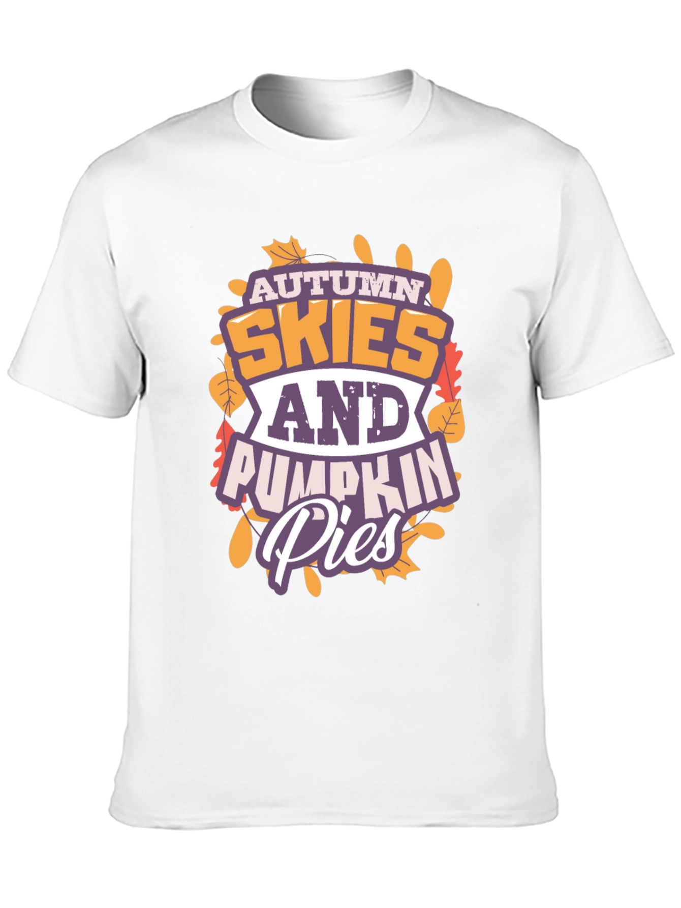 Autumn Skies & Pumpkin Pies Graphic T-Shirt