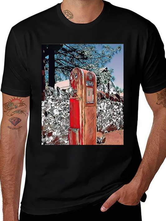 Vintage Gas Pump Graphic Tee