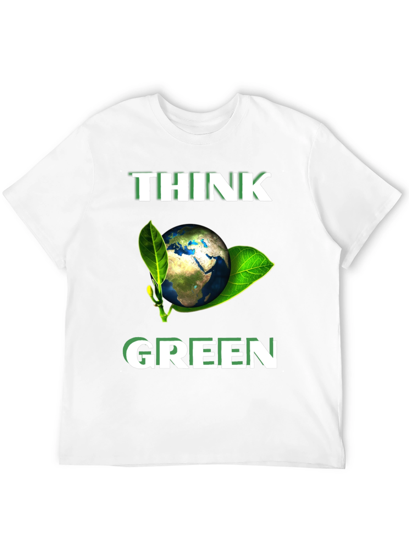 Think Green Earth Graphic Tee