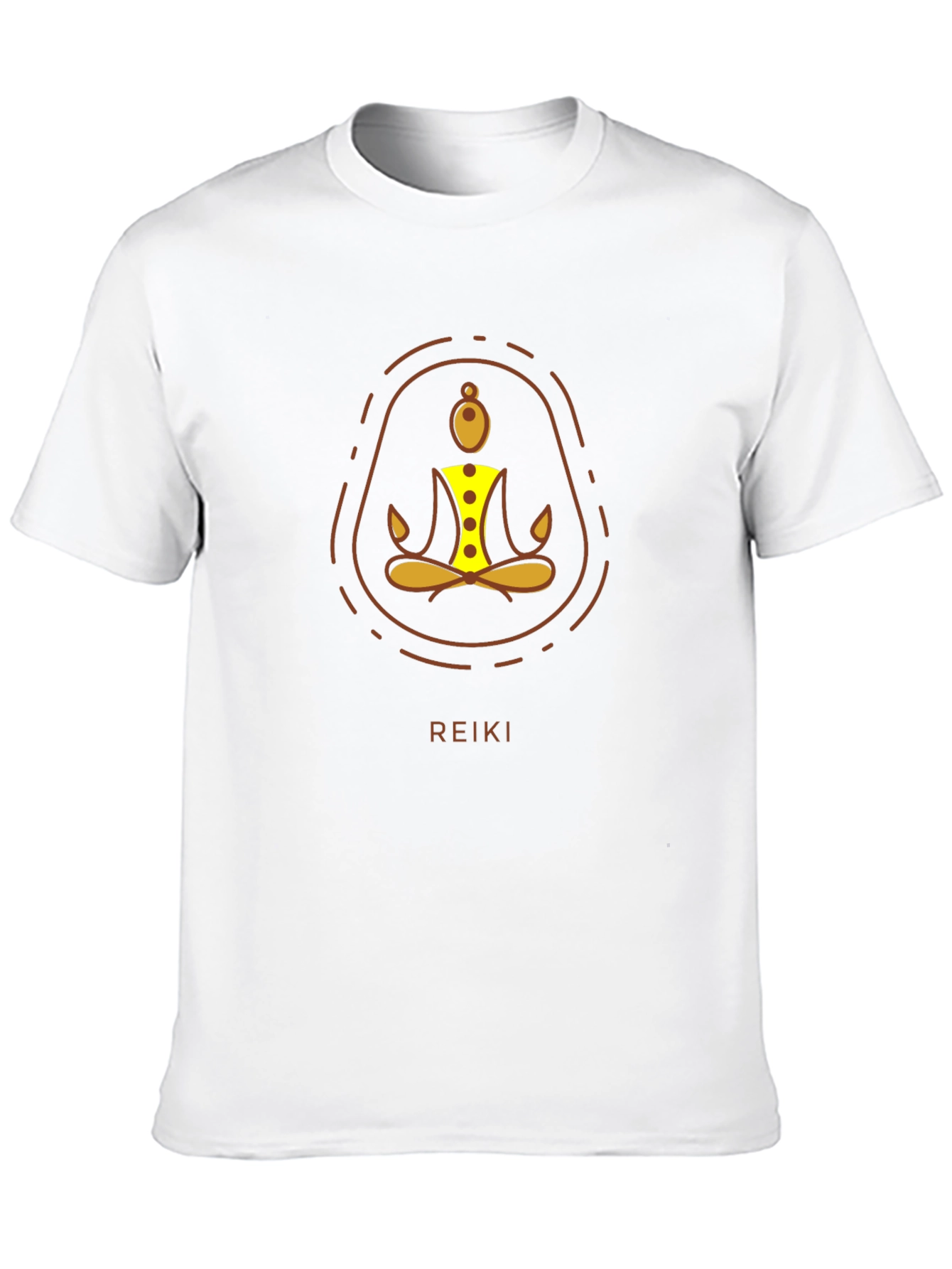 Reiki Meditation T-Shirt - Black - Unisex