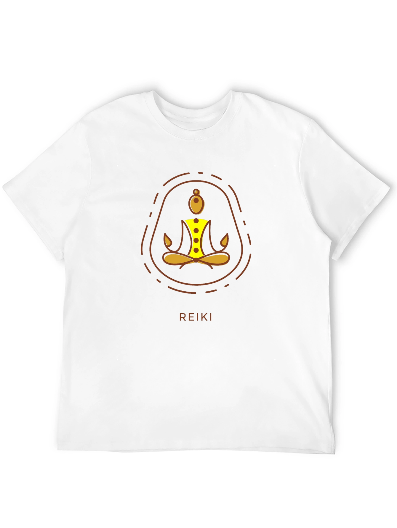 Reiki Meditation T-Shirt - Black - Unisex