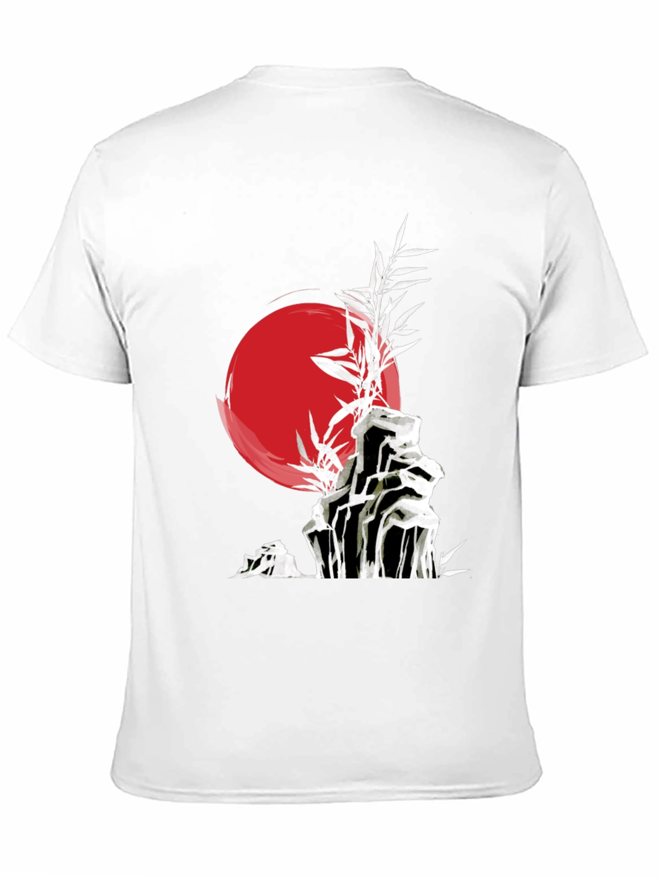 Japanese Sunset Graphic T-Shirt