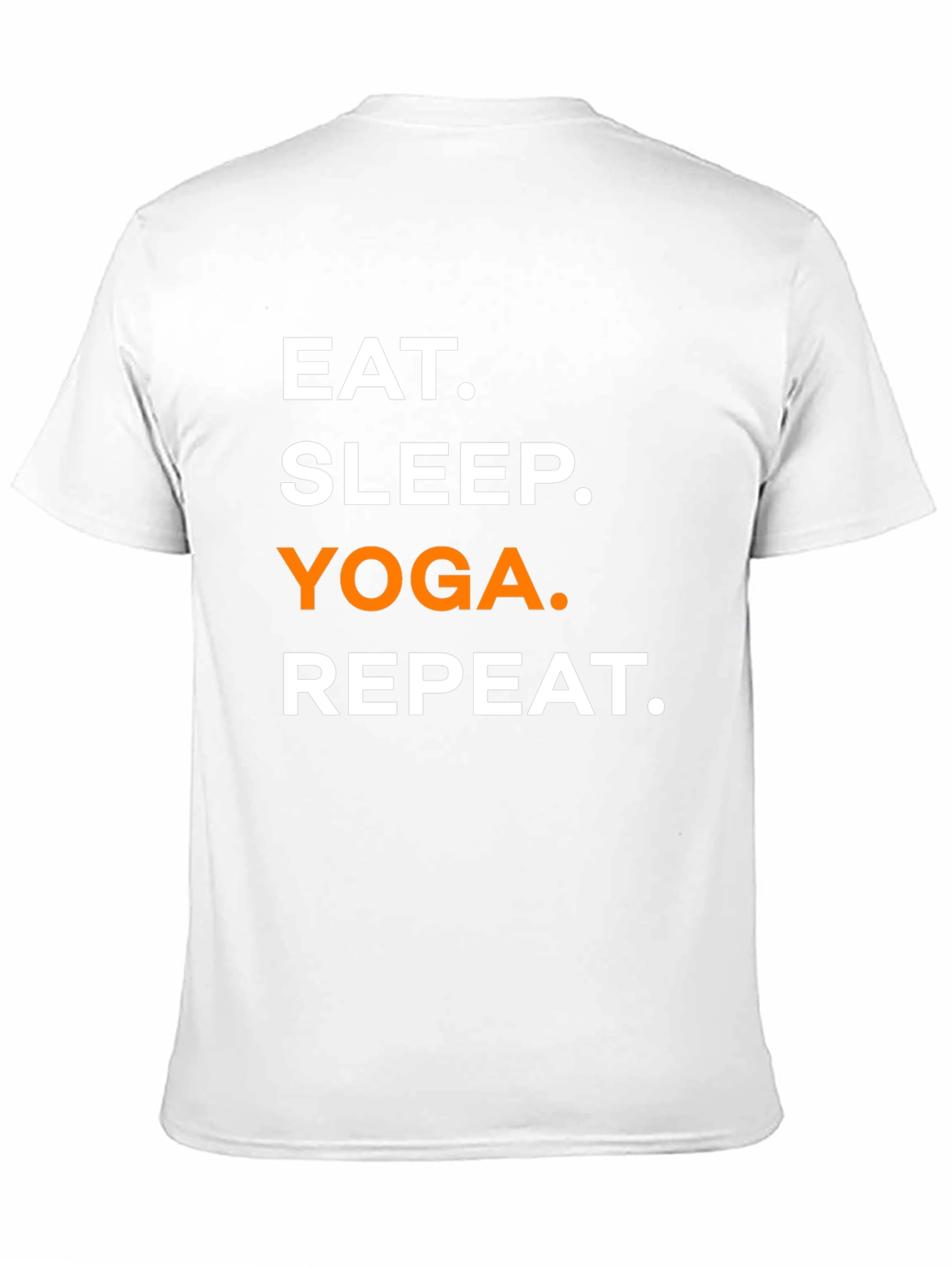 Eat Sleep Yoga Repeat T-Shirt - Soft Cotton Blend