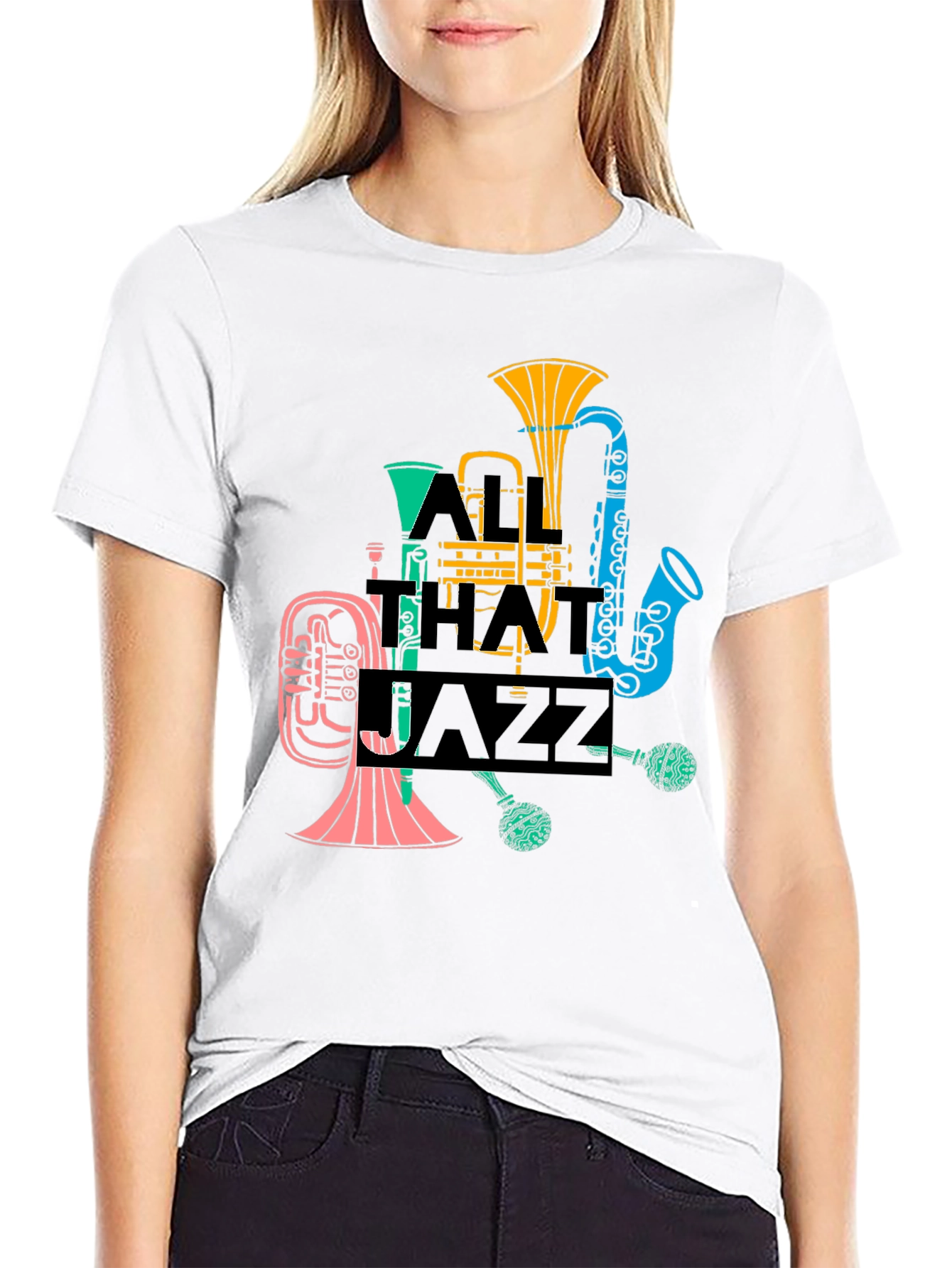All That Jazz Graphic T-Shirt - Classic Music Tee