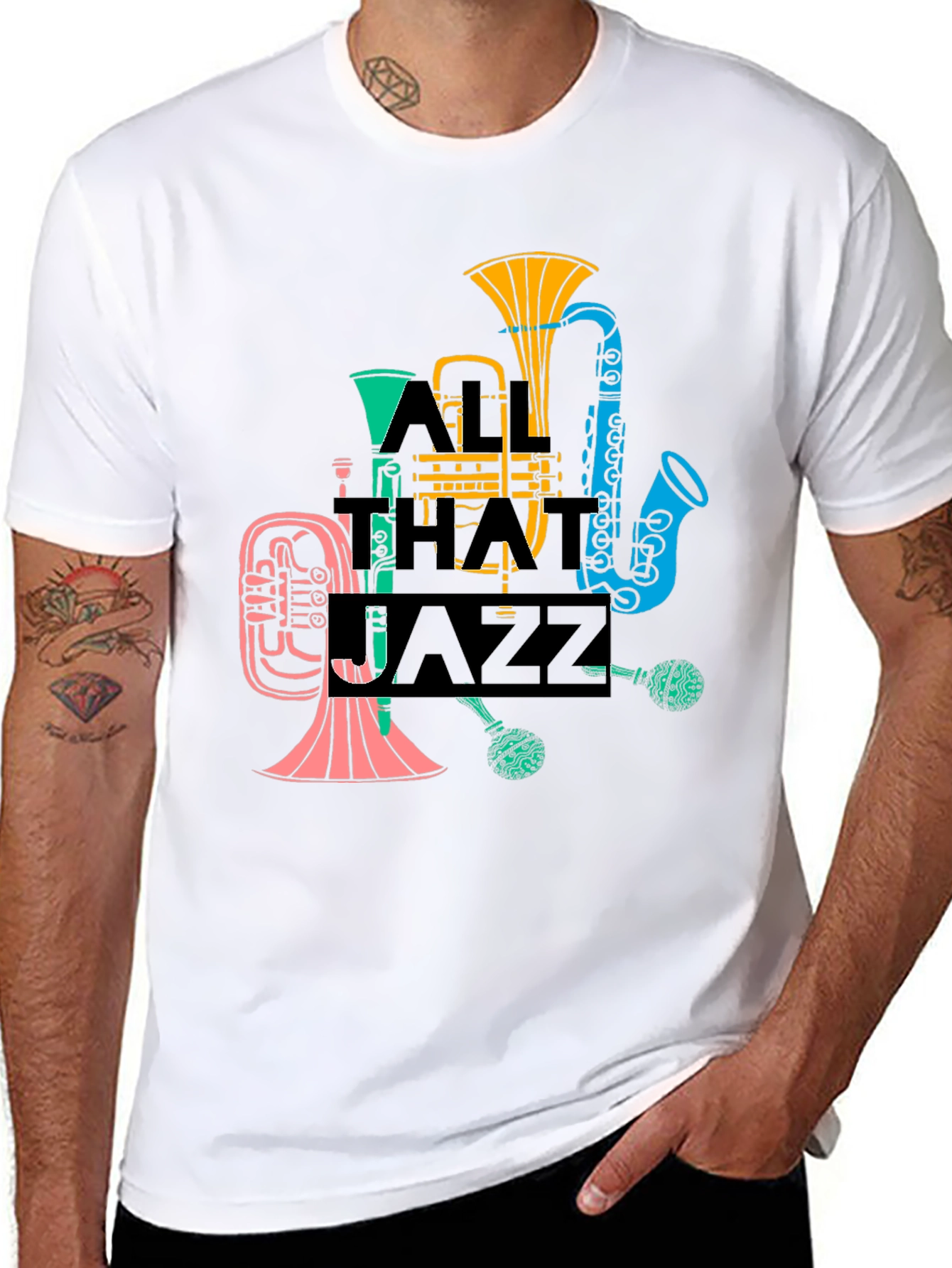 All That Jazz Graphic T-Shirt - Classic Music Tee