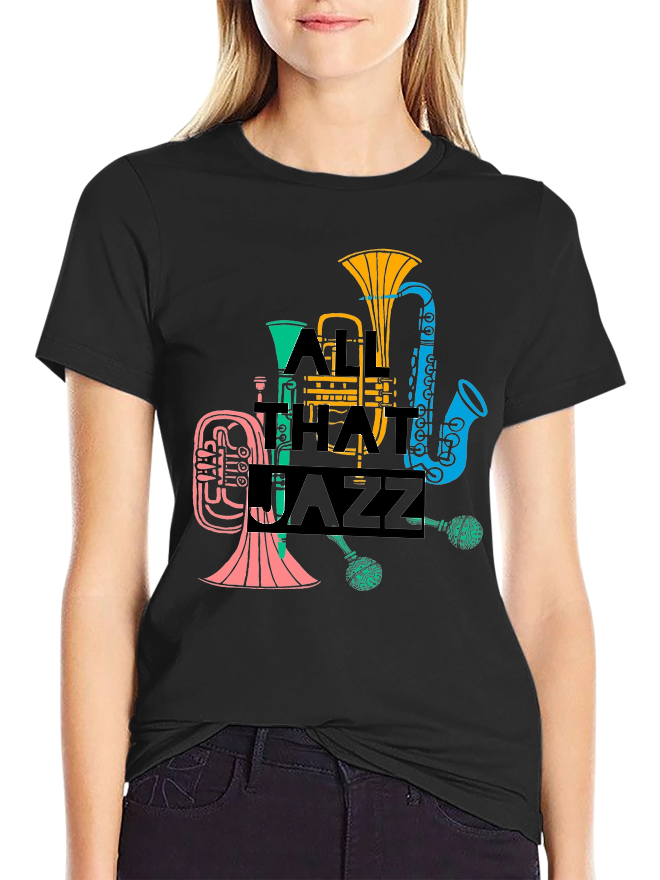 All That Jazz Graphic T-Shirt - Classic Music Tee
