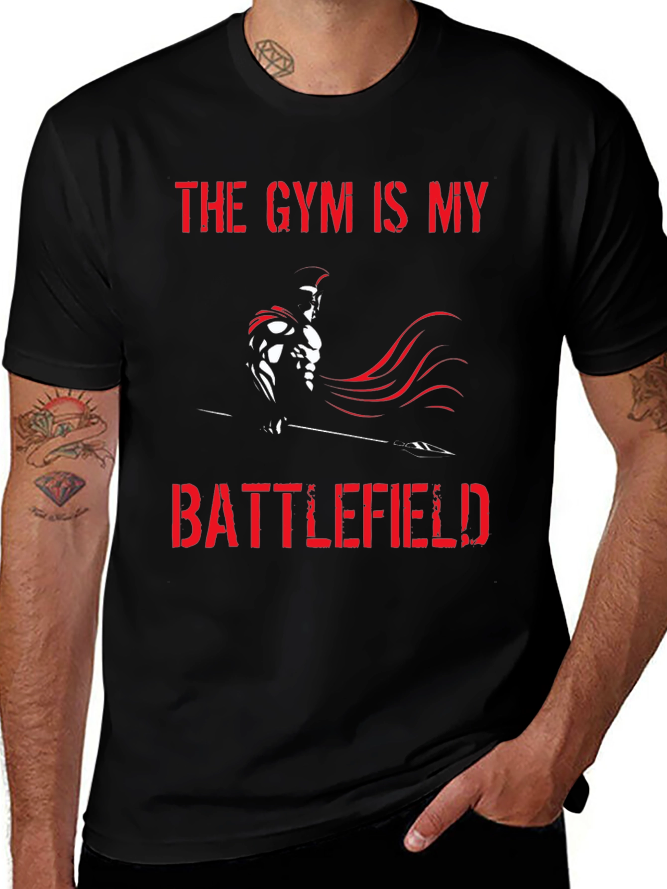 Gym is My Battlefield T-Shirt