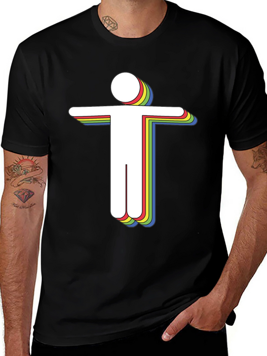 Retro Spectrum Humanoid Graphic Tee