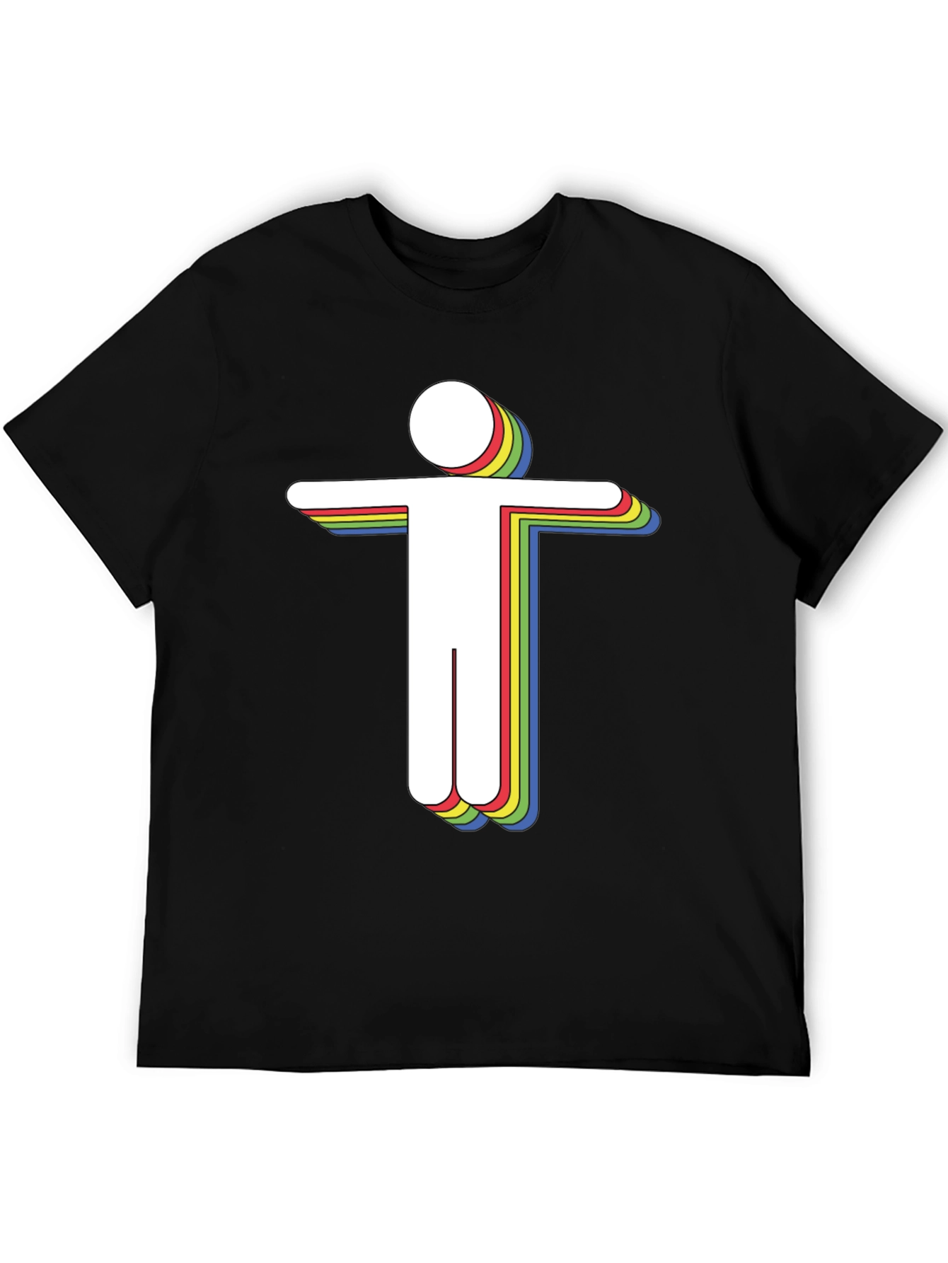 Retro Spectrum Humanoid Graphic Tee