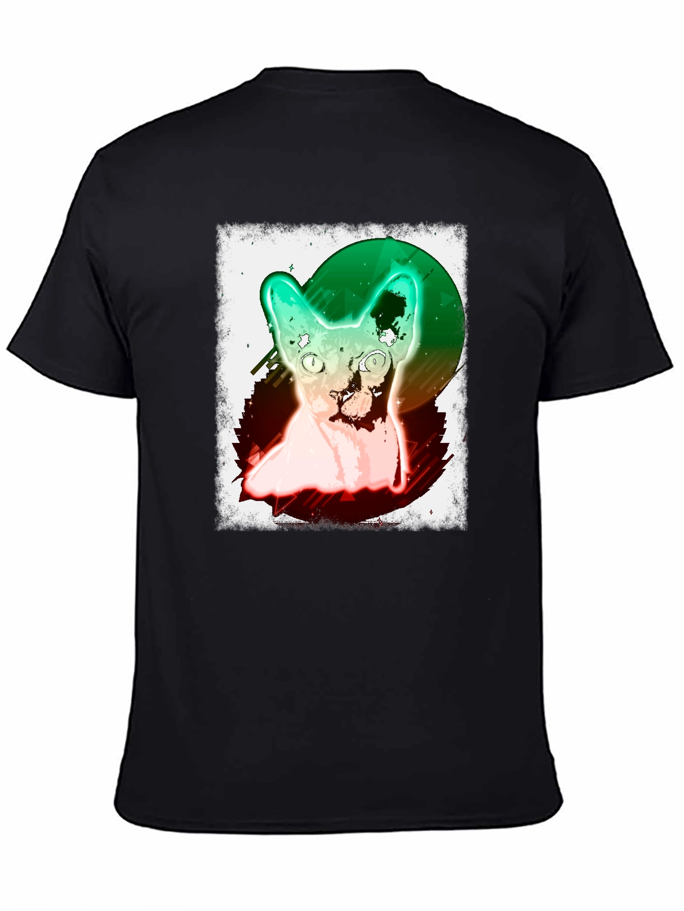 Sphynx Cat Graphic Tee - Unique Design