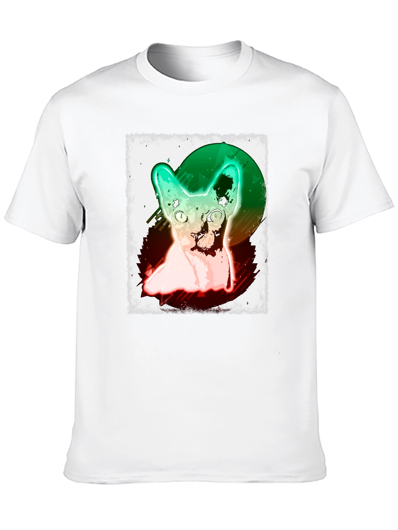 Sphynx Cat Graphic Tee - Unique Design