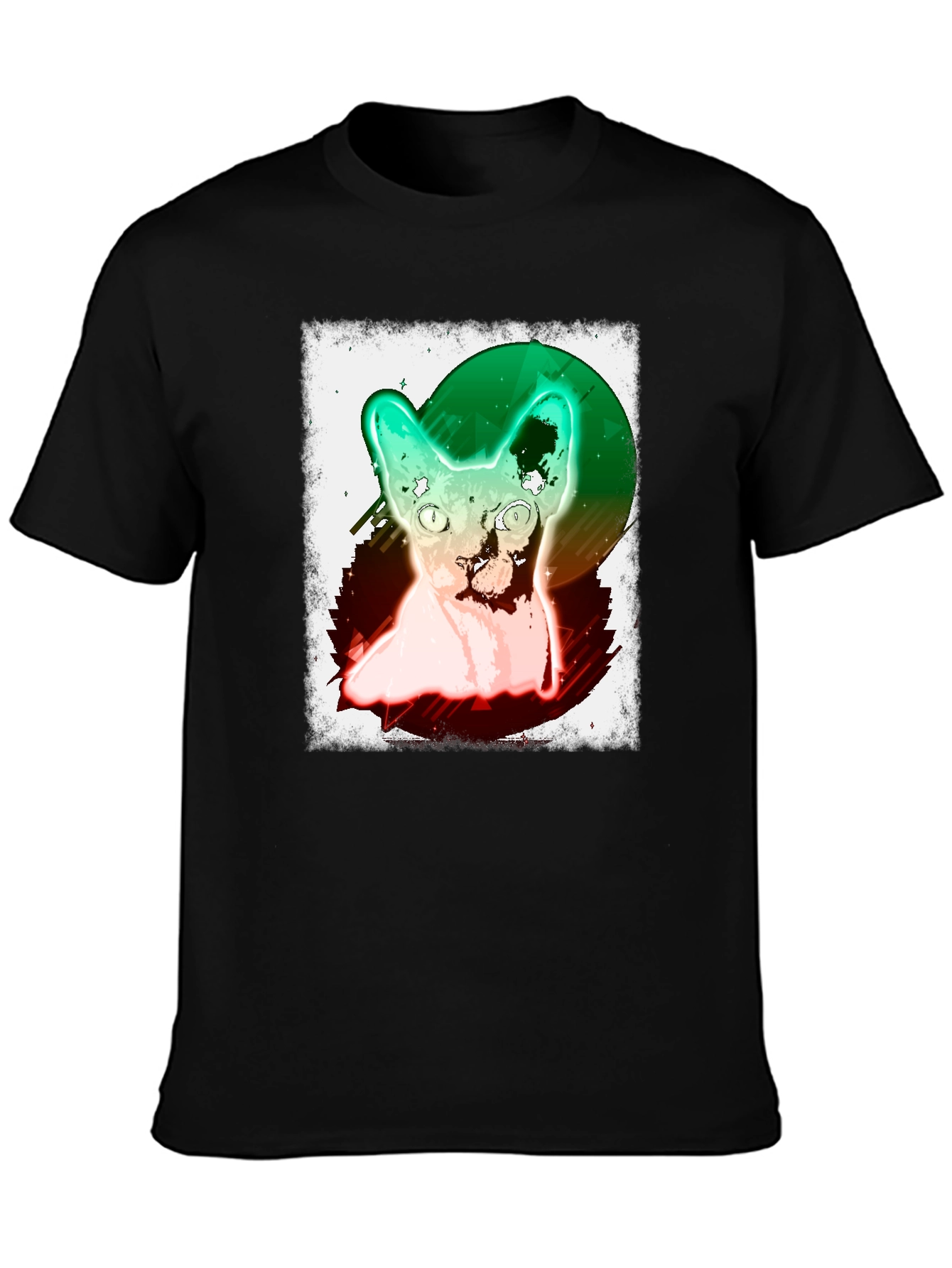 Sphynx Cat Graphic Tee - Unique Design