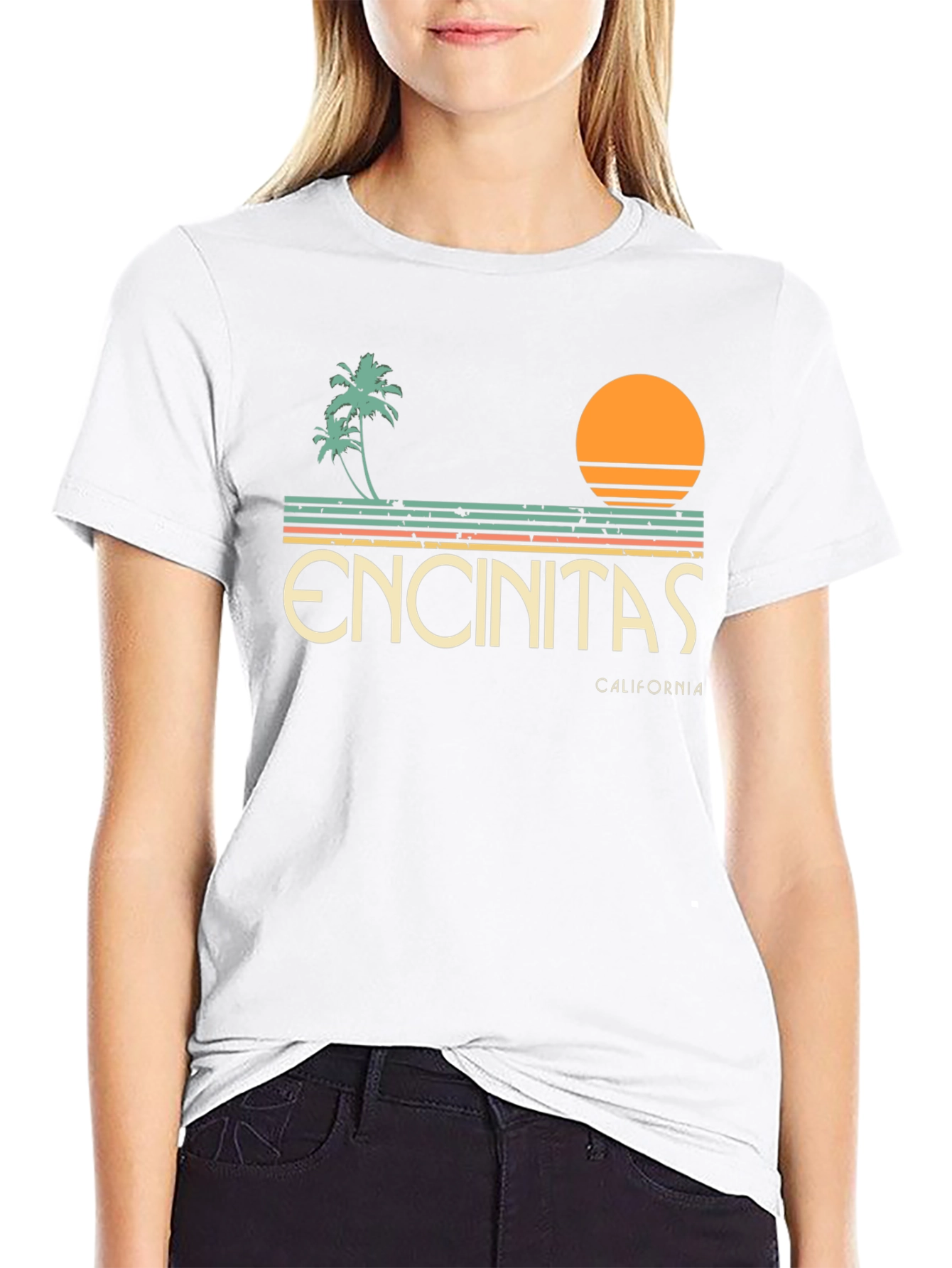 Encinitas California Graphic T-Shirt