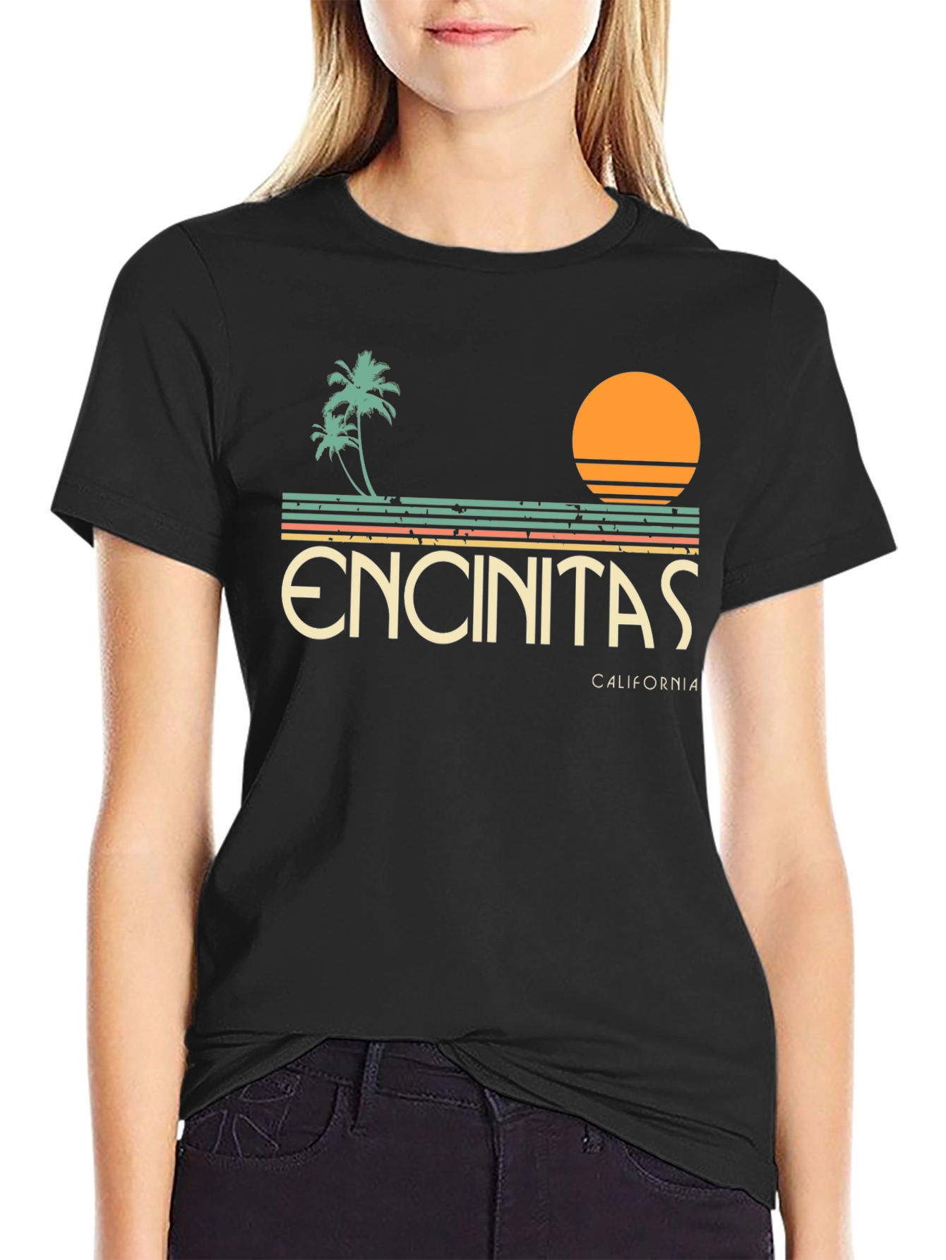 Encinitas California Graphic T-Shirt