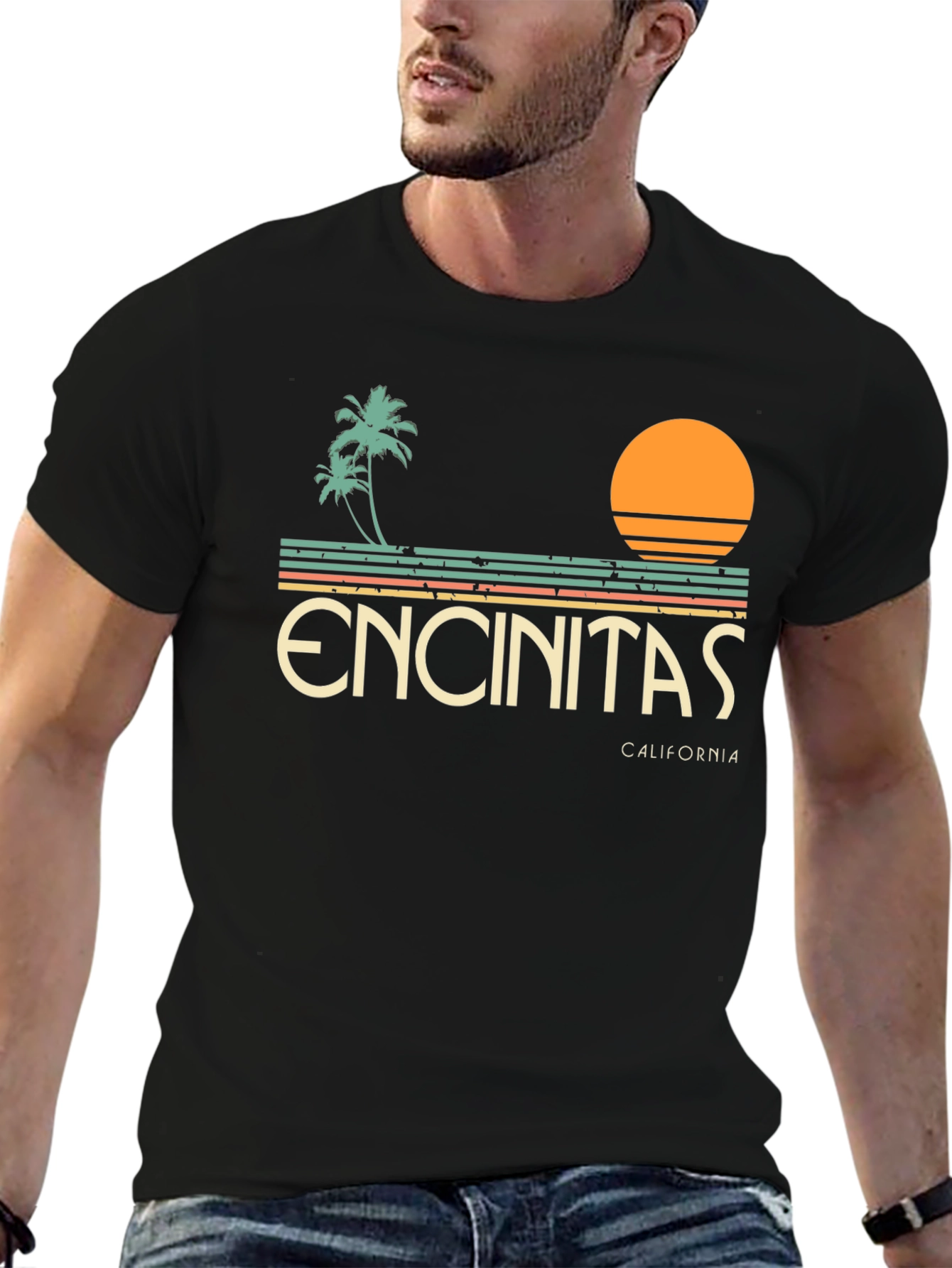 Encinitas California Graphic T-Shirt