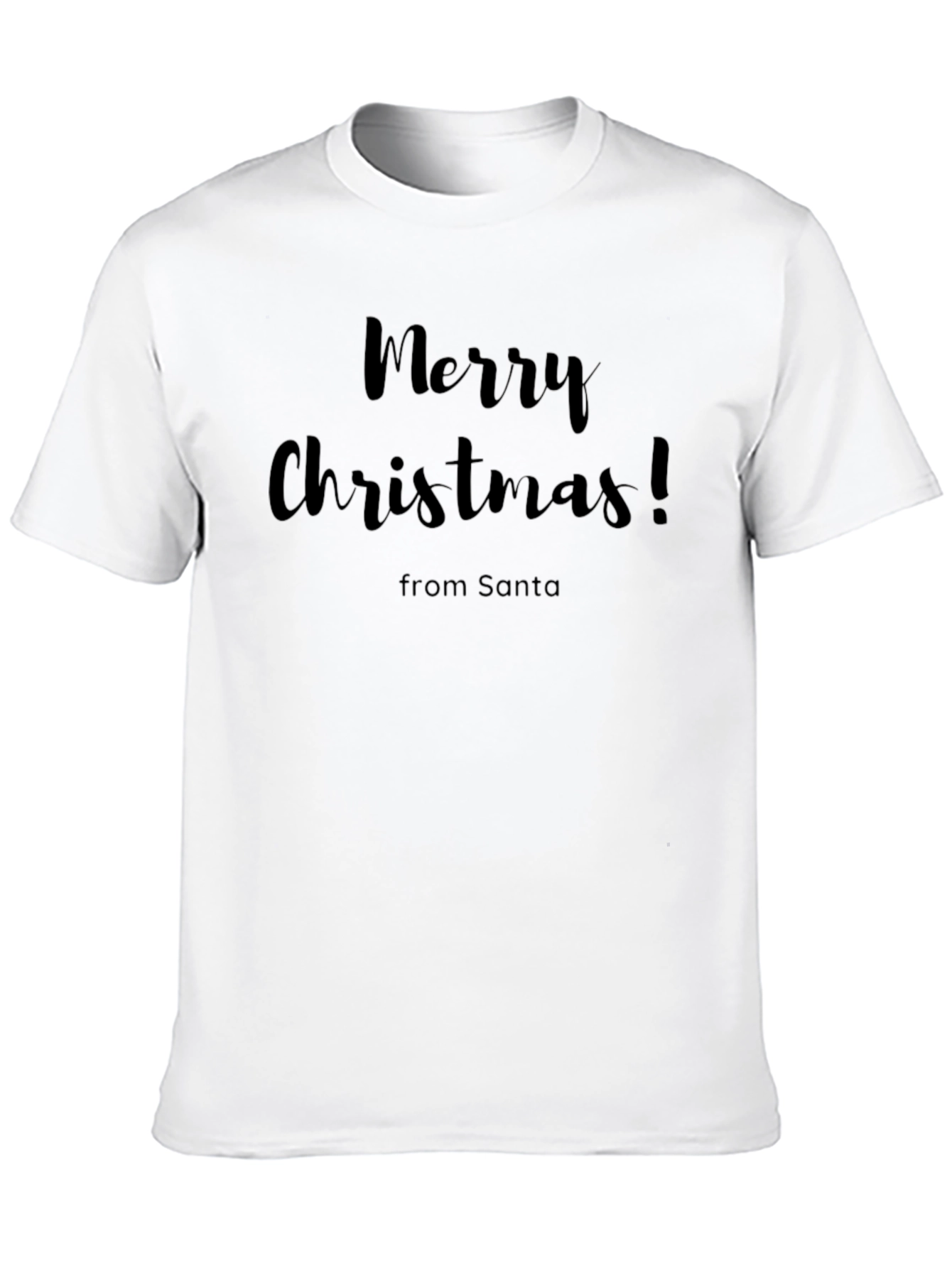 Merry Christmas from Santa Graphic Tee