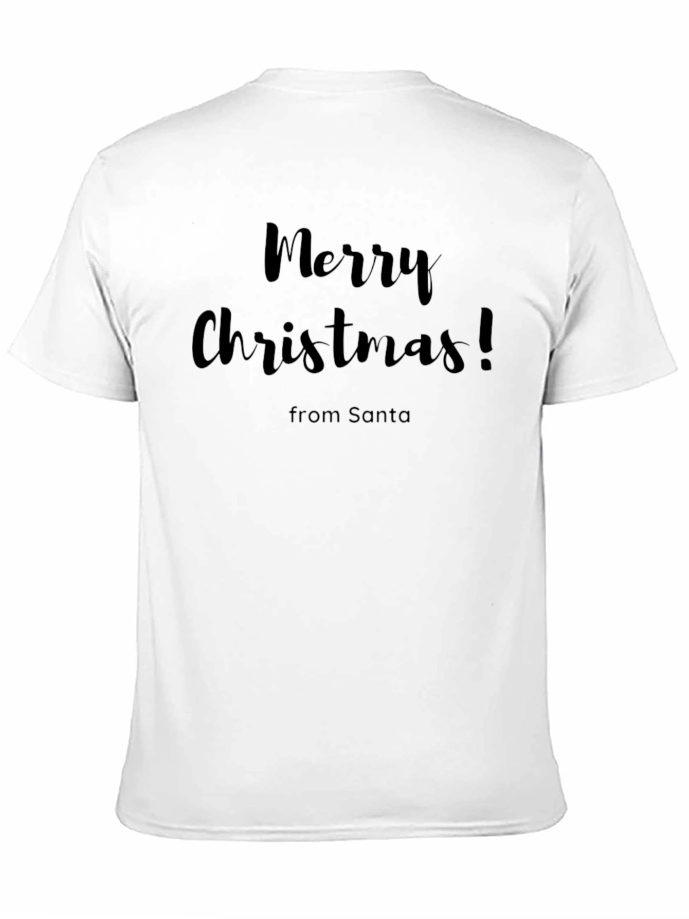 Merry Christmas from Santa Graphic Tee