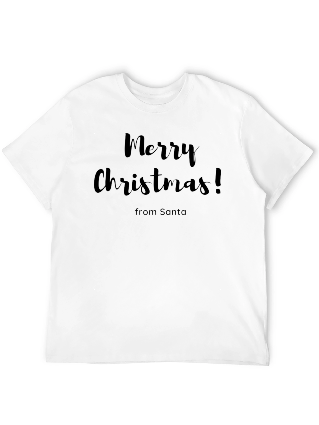 Merry Christmas from Santa Graphic Tee