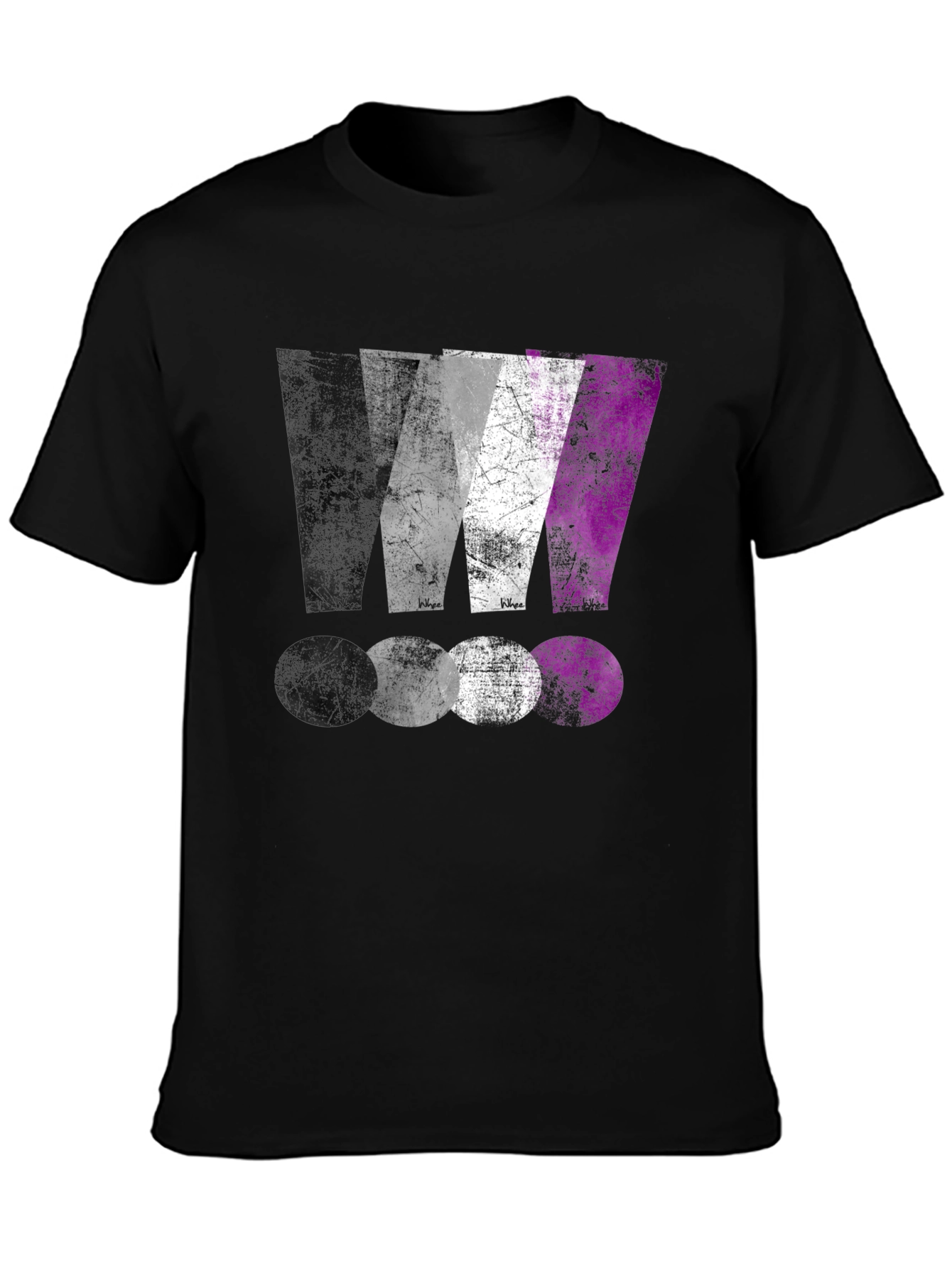 Asexual Pride Flag Graphic T-Shirt